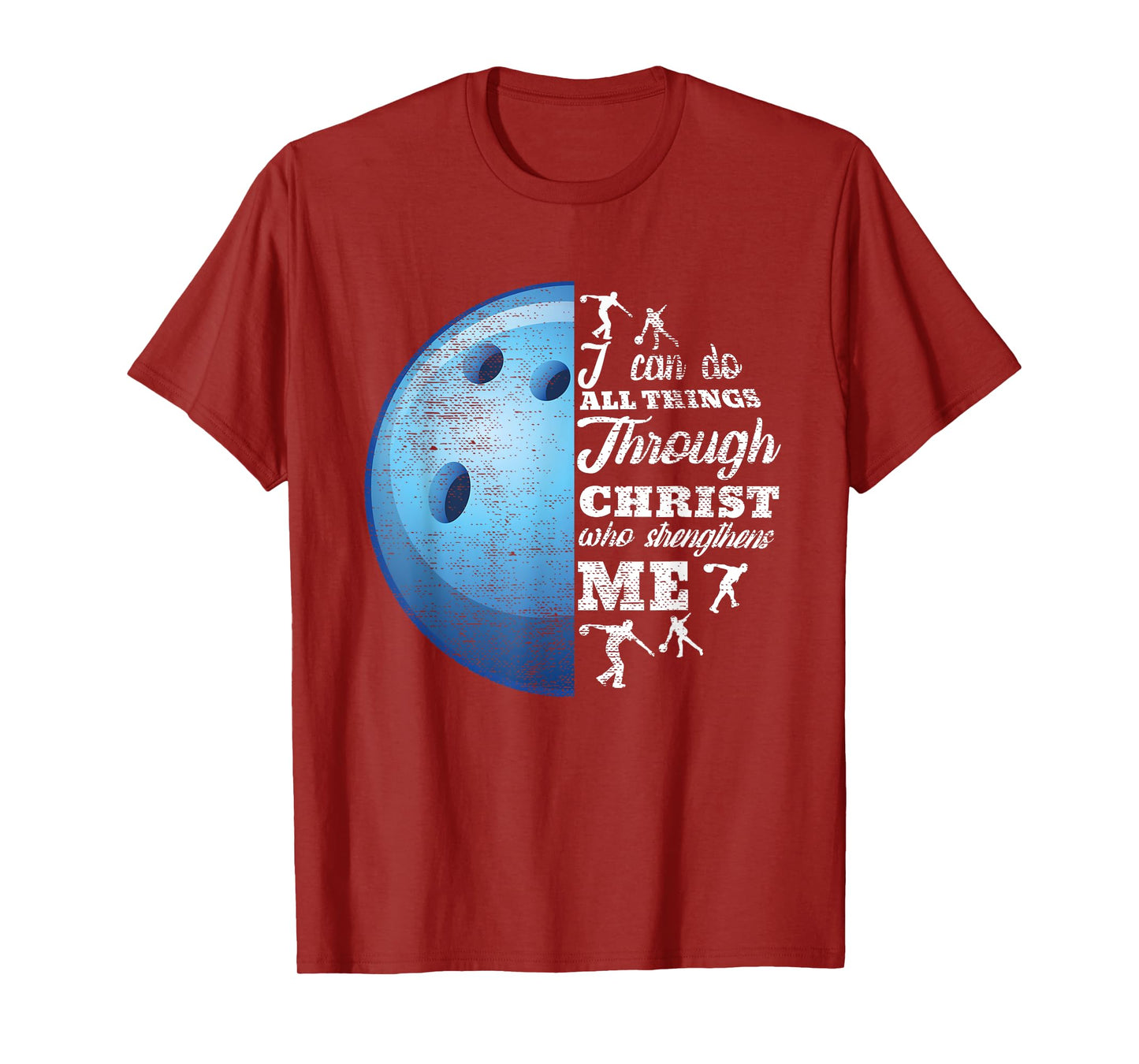 Christian Bowling Funny Personalized Team Gift For Men Women T-Shirt