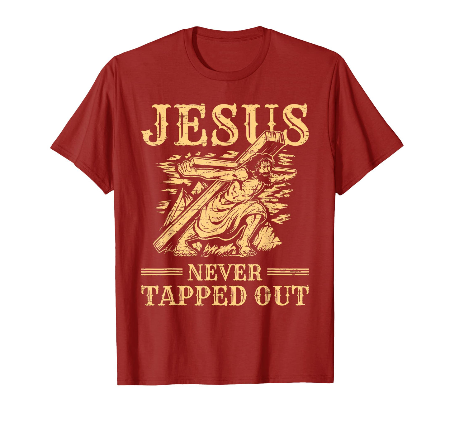 Easter Jesus never Tapped out Resurrection Sunday Rabbit T-Shirt