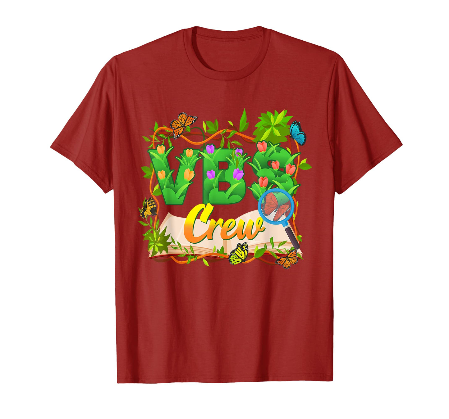 VBS Crew Camp Youth 2025 Magnified Insects Adventure Squad T-Shirt