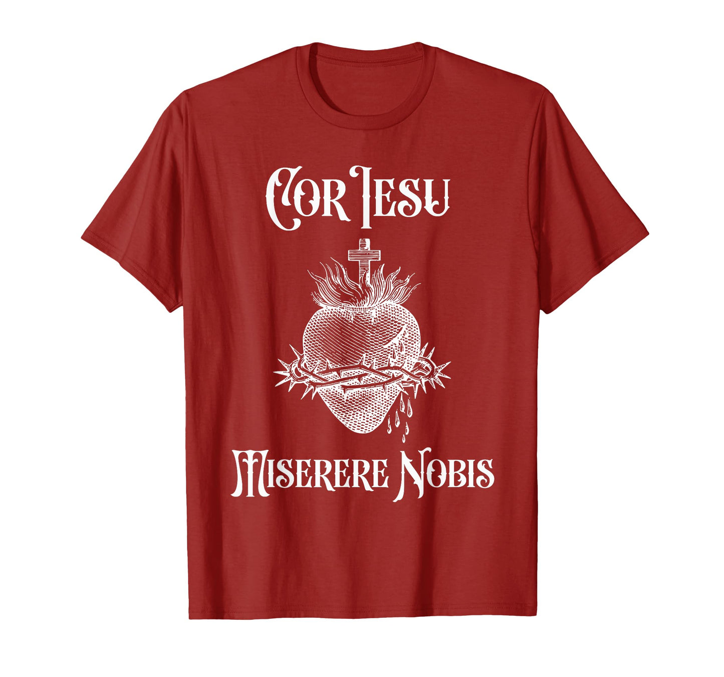 Jesus Sacred Heart Catholic Religious Christ Jesus Lover T-Shirt