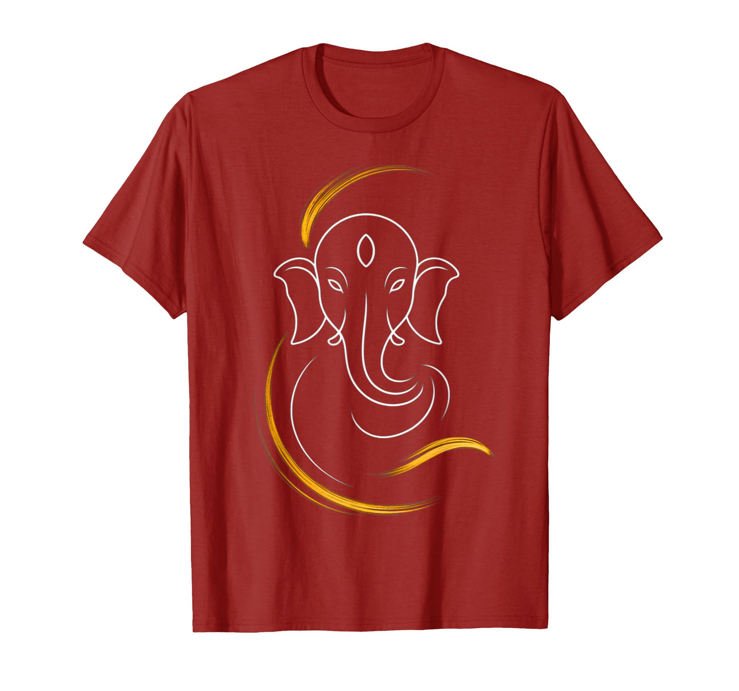 Hindu Ganesha Puja Elephant God India Meditation Yoga Murti T-Shirt
