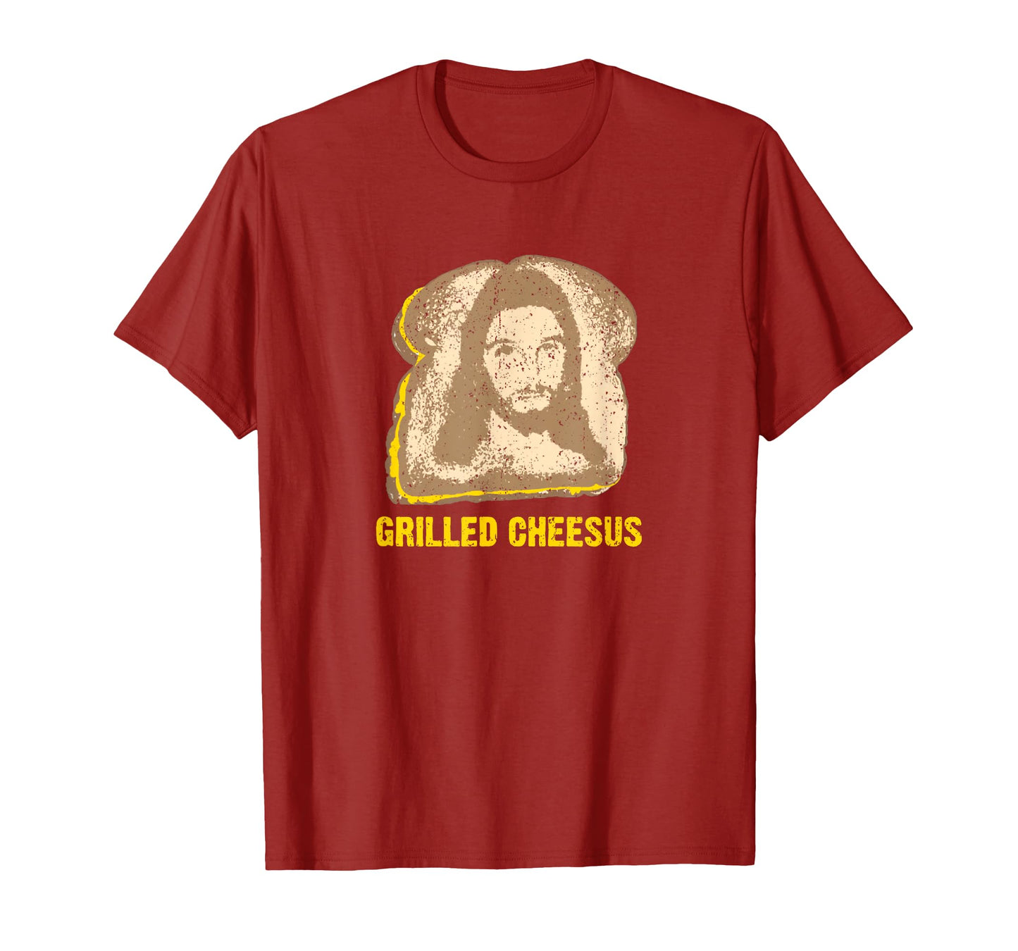 Vintage Grilled Cheesus Jesus Religious Bible Verse T-Shirt