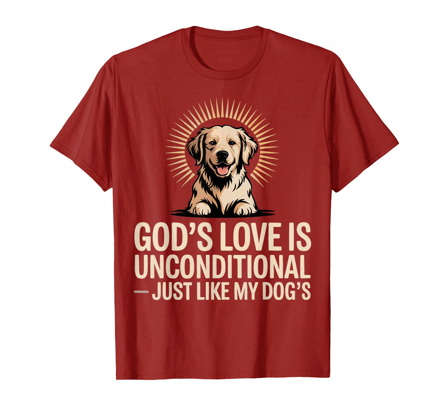 God's Love is Unconditional Christian Pets T-Shirt