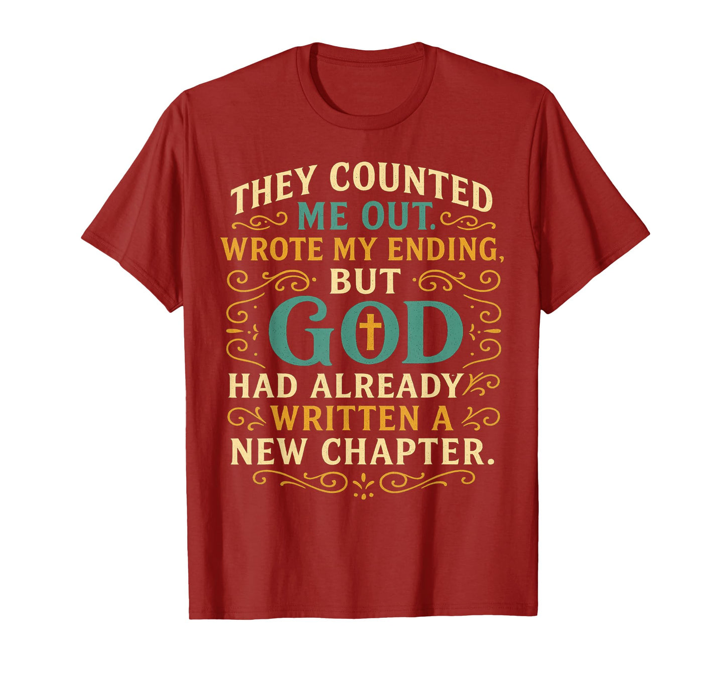 Christian Religious Faith God Themed Positive Message Gifts T-Shirt