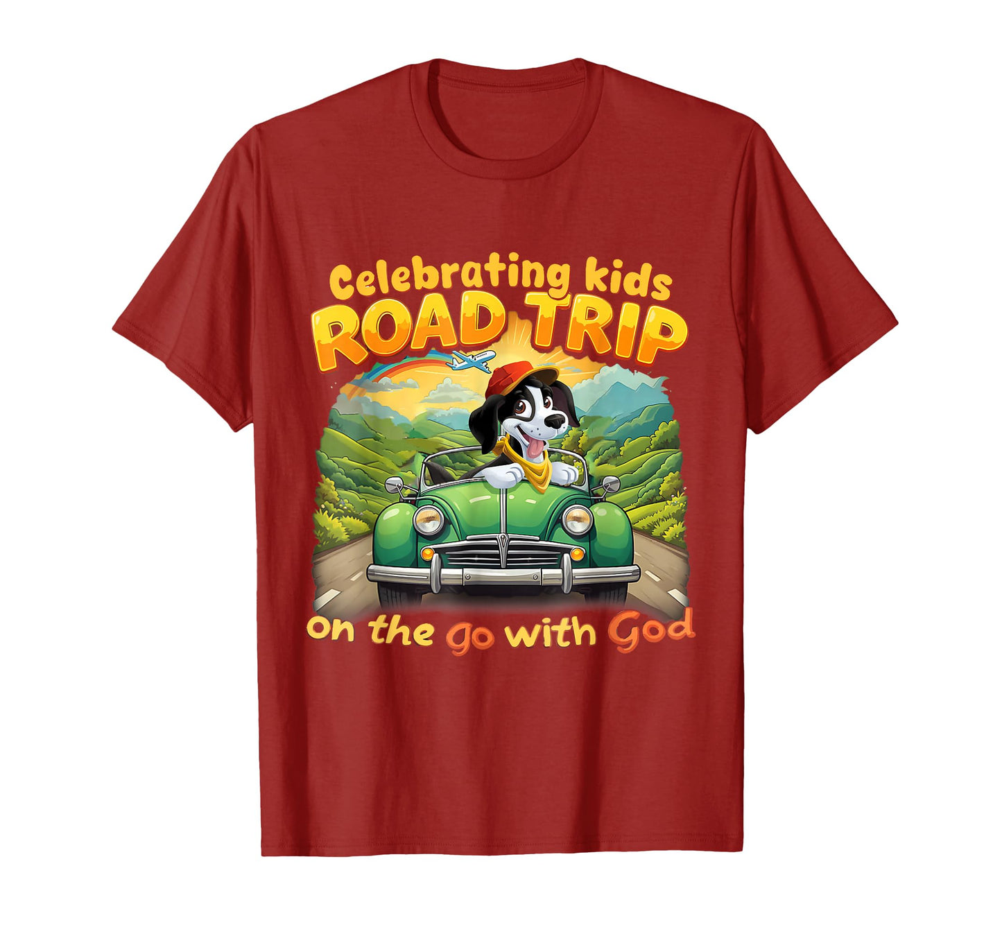 Celebrating Kids Road Trip On The Go With God VBS 2025 T-Shirt