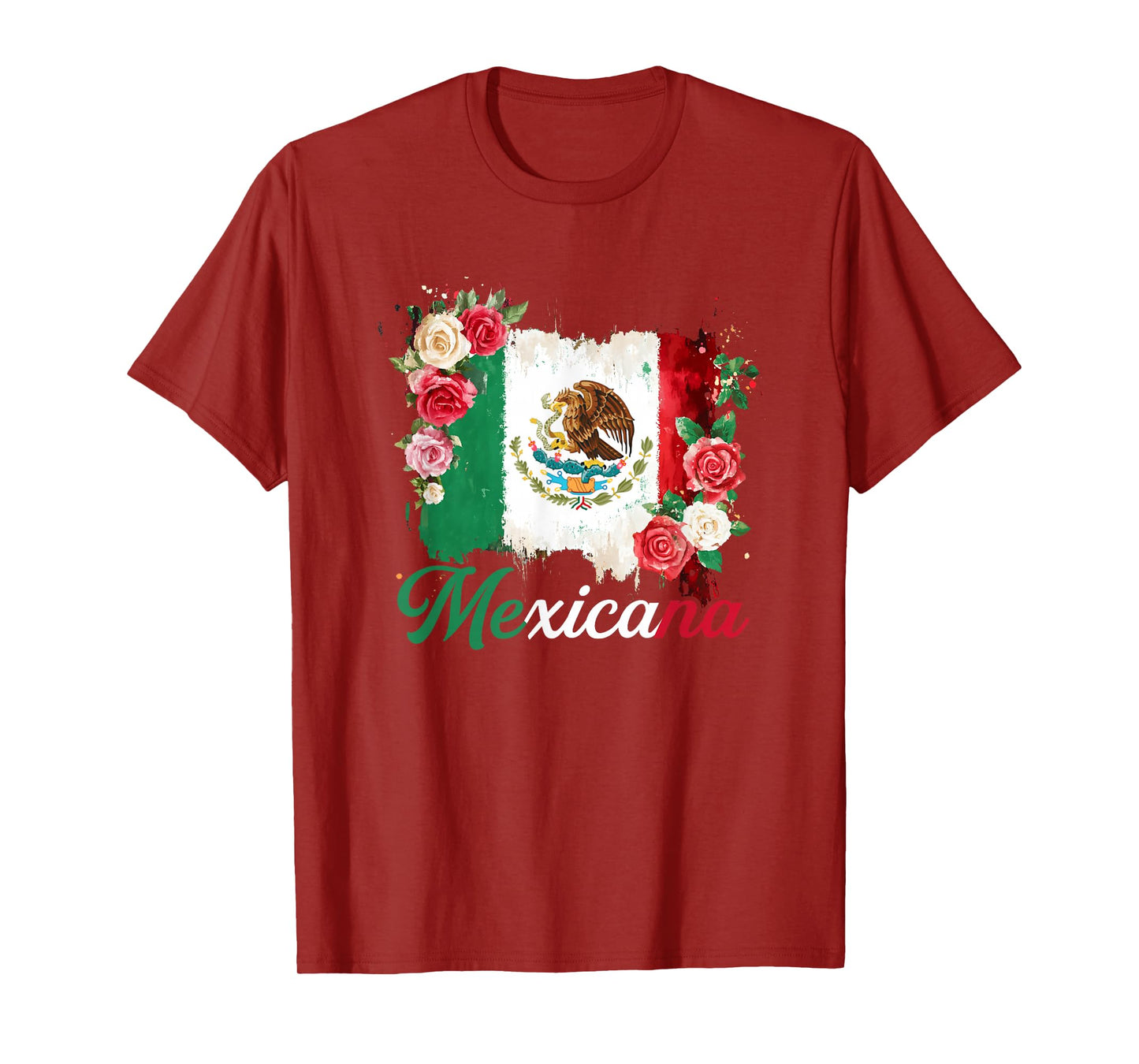 Mexicana Latina Mexico Flag Mexican Girl Mexico Women T-Shirt