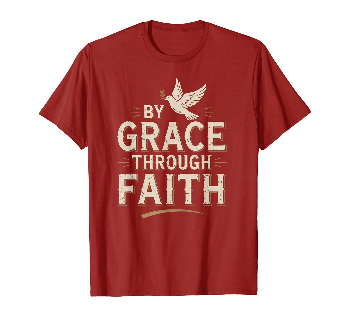 Ephesians 2:8-9 Saved by Grace Through Faith T-Shirt