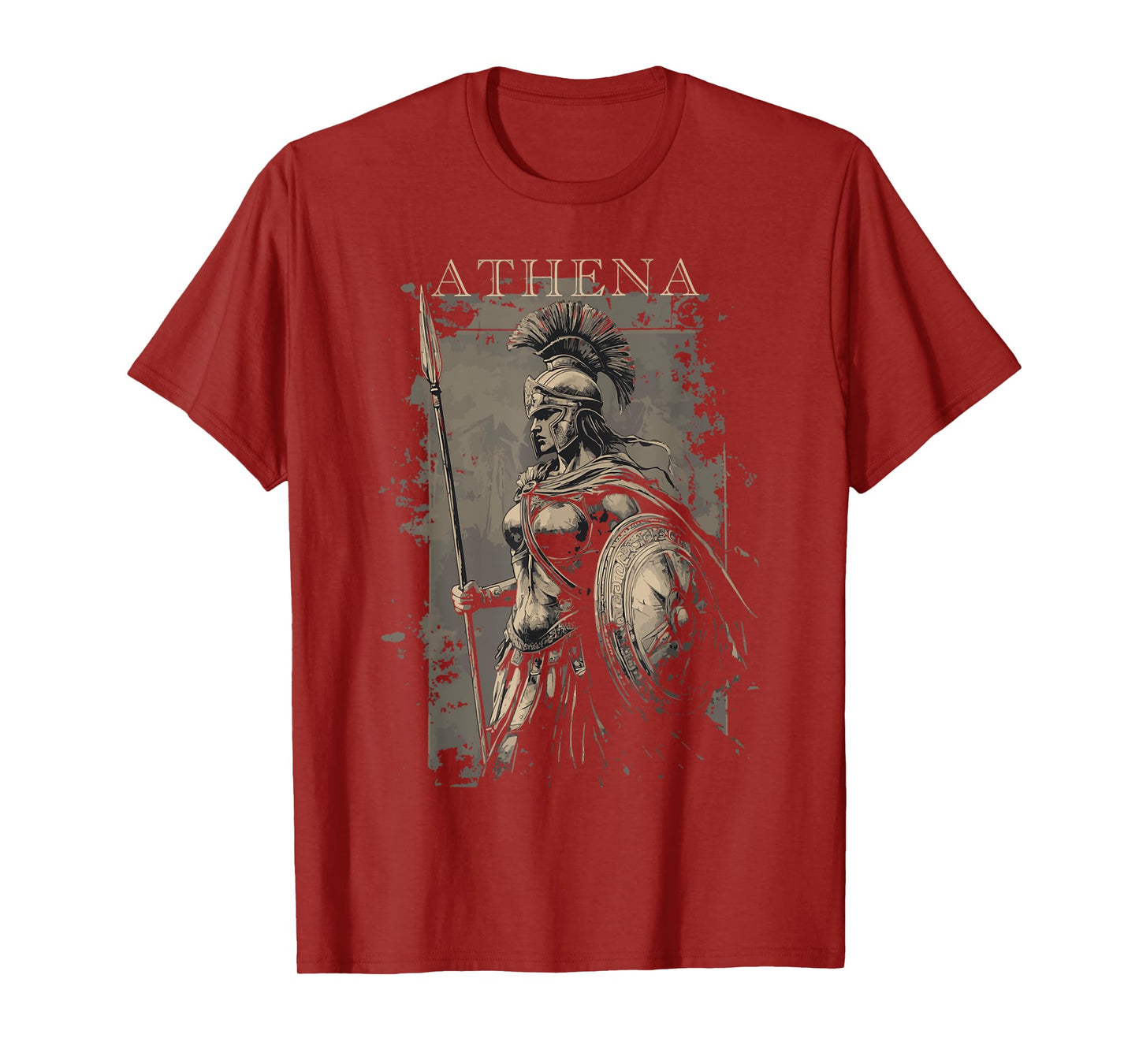 Greek Mythology Ancient Goddess Athena Olympian Deity T-Shirt