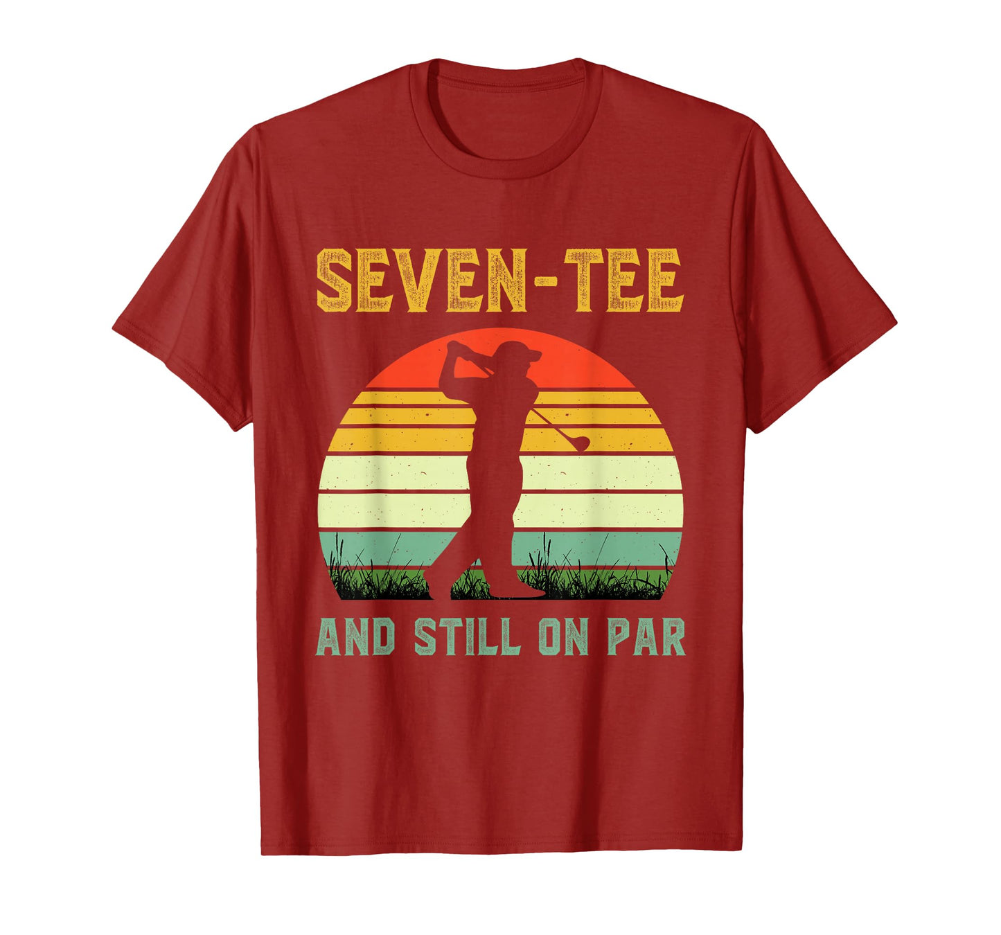 Funny 70th Birthday Golf Pun Golfing 70 Year Old Golfer T-Shirt
