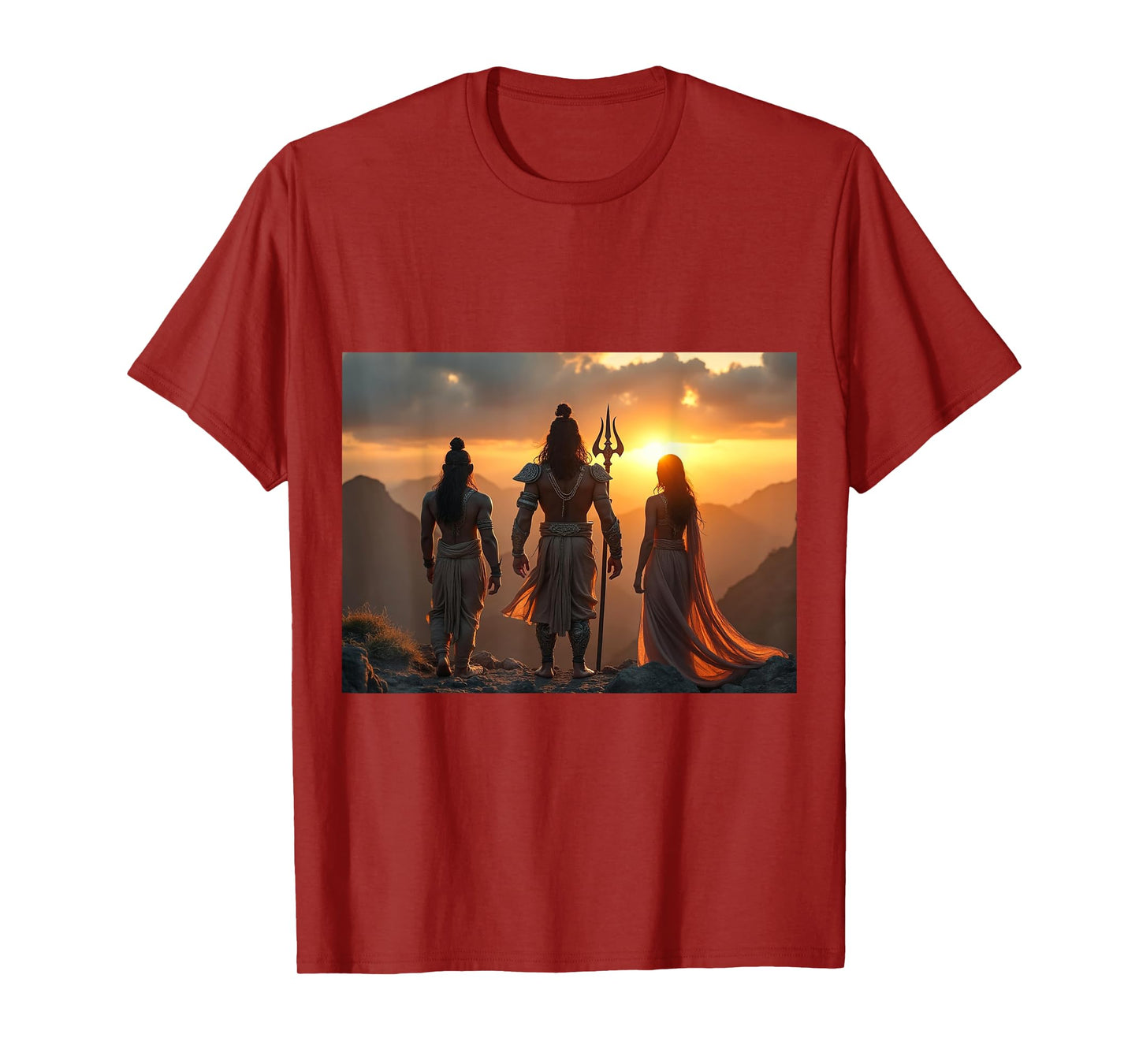 Deity Murugan Skanda, Subrahmanya, Shanmukha Kartikeya T-Shirt