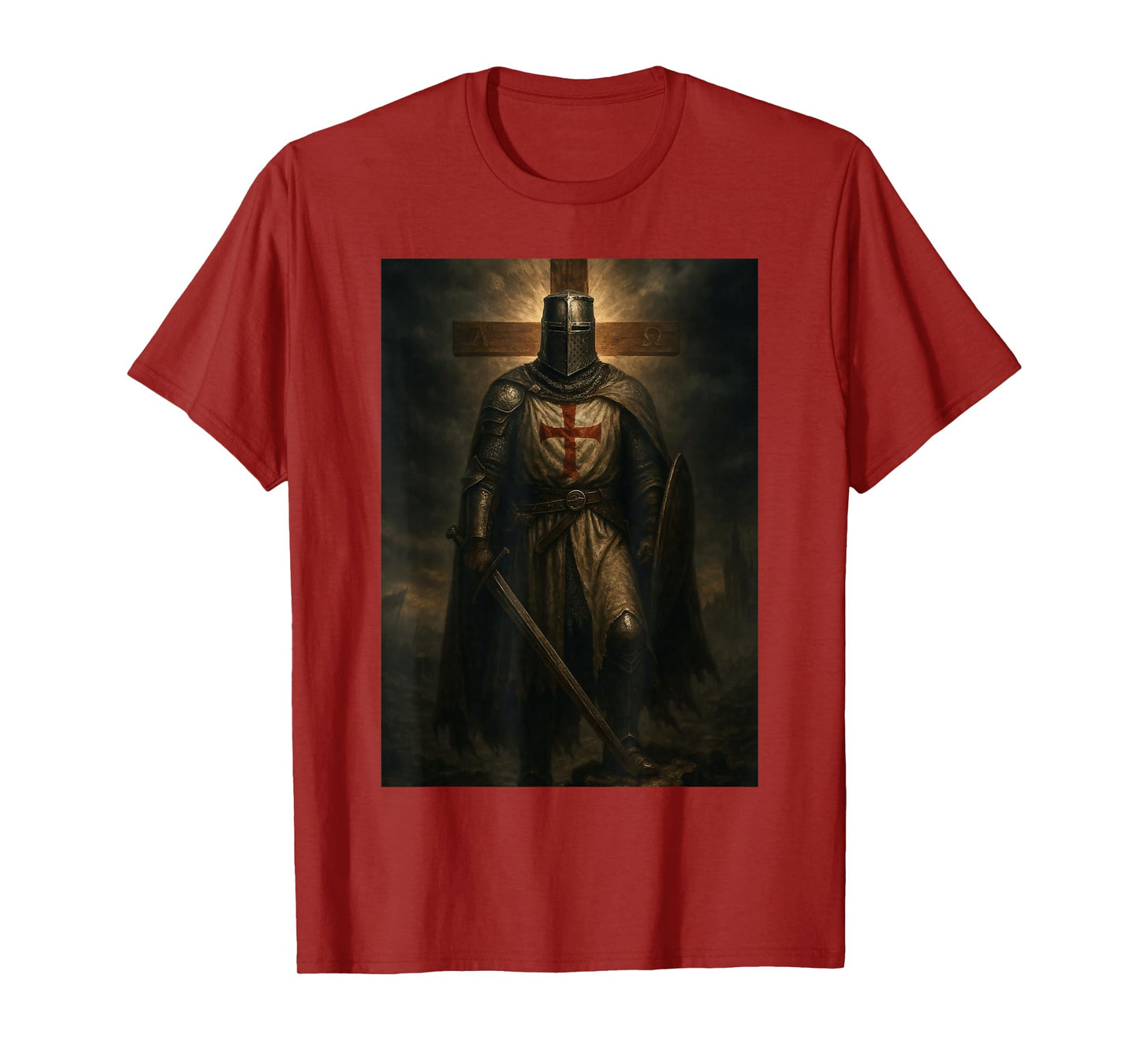 Catholic Templar - Christian Crusader Warrior of Christ T-Shirt