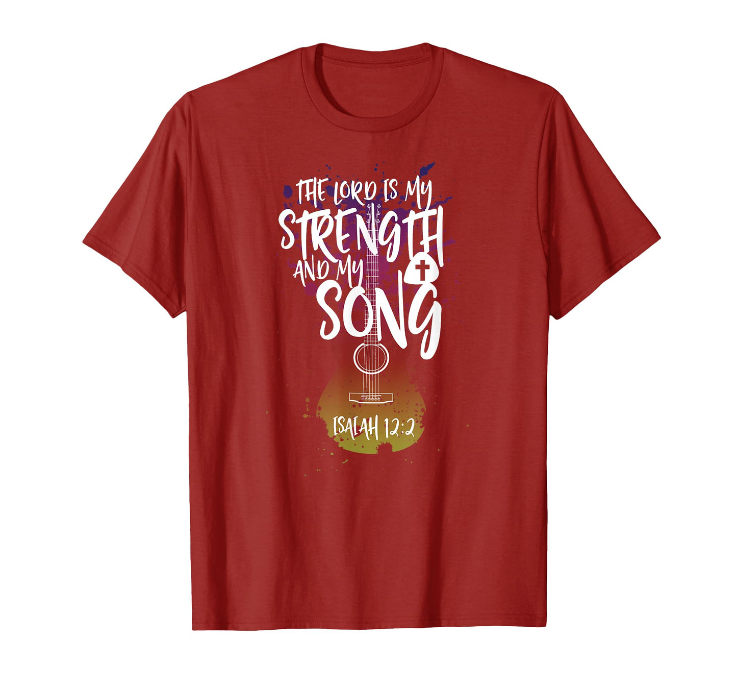 Christian Music Guitar Church Band Love God T-Shirt