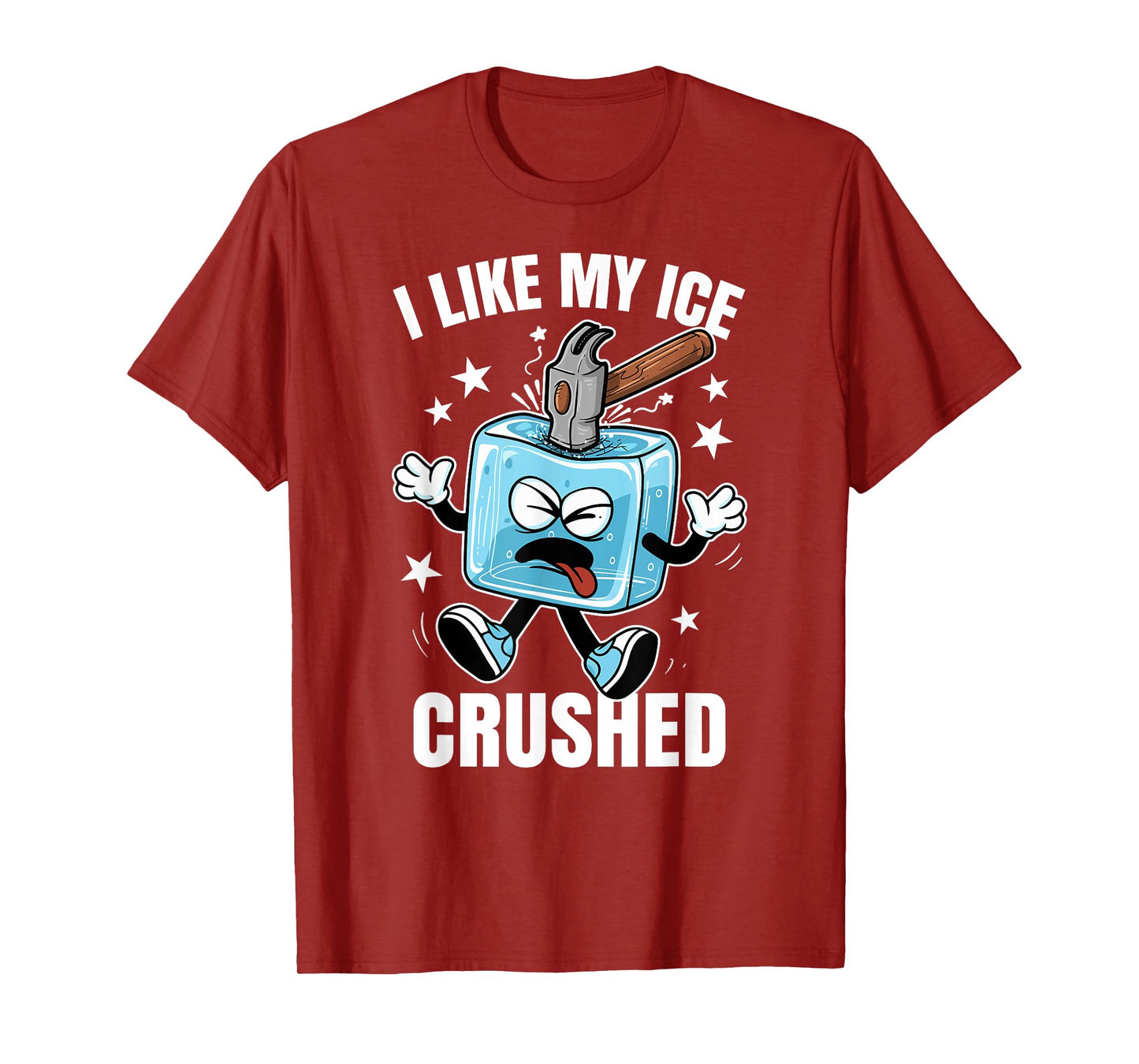 I Like My Ice Crushed Funny Subtle Immigrants Abolish T-Shirt