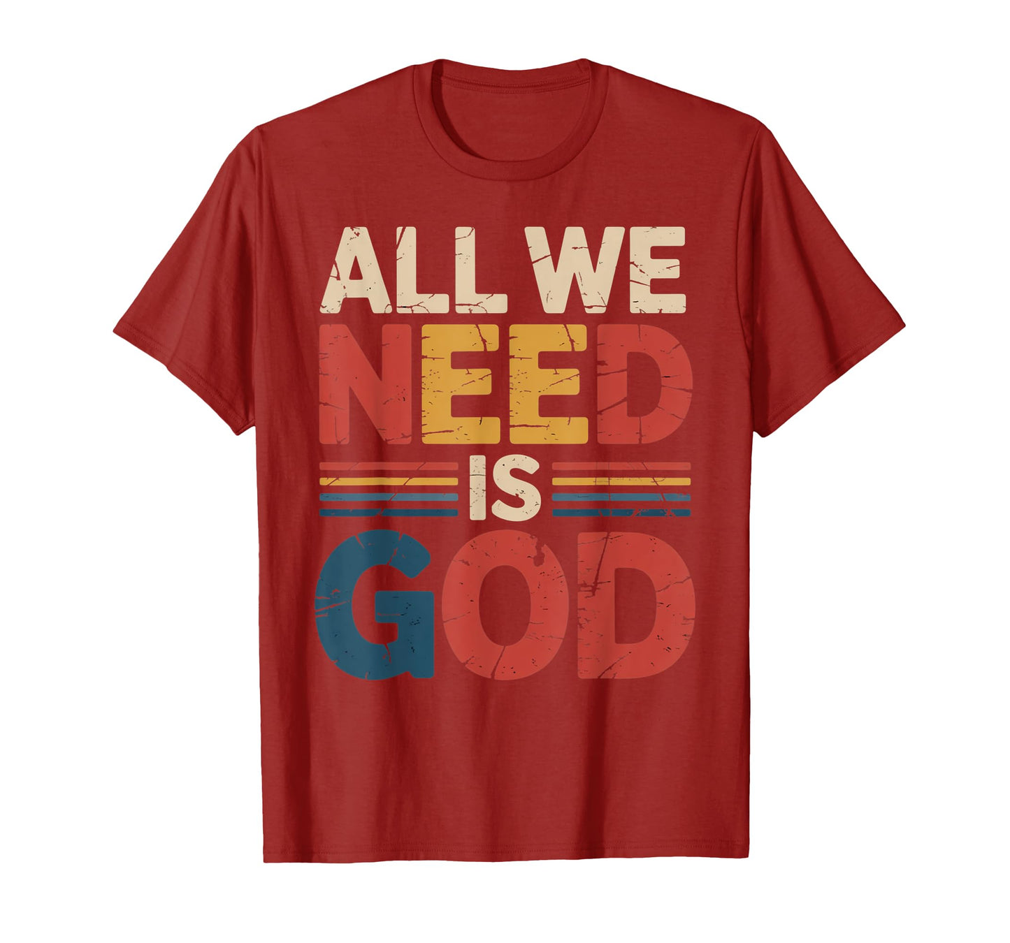 Christian Shirts for Men Inspirational God Faith Jesus T-Shirt