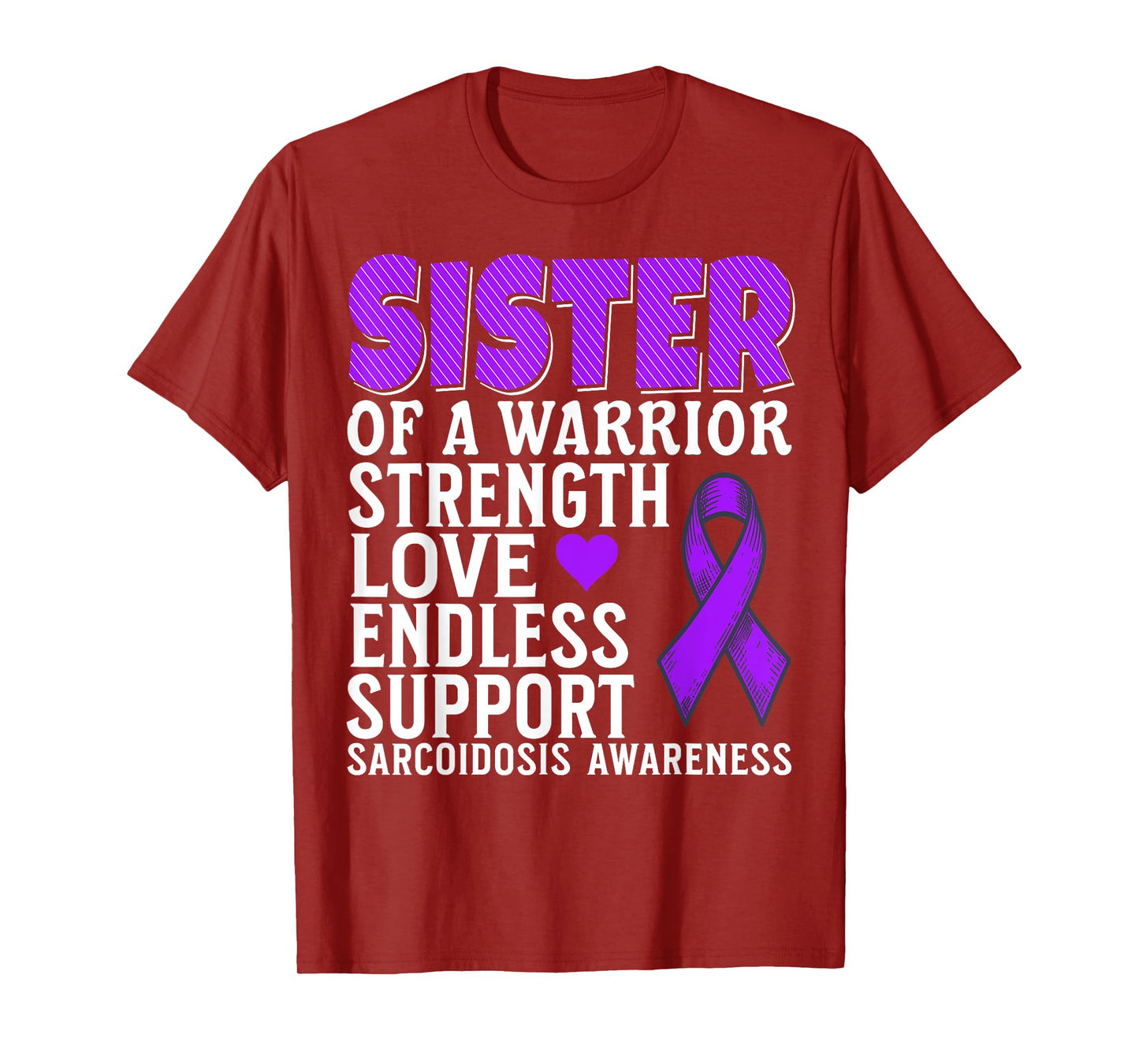 Sarcoidosis Awareness Item Gifts Sarcoidosis Family Matching T-Shirt