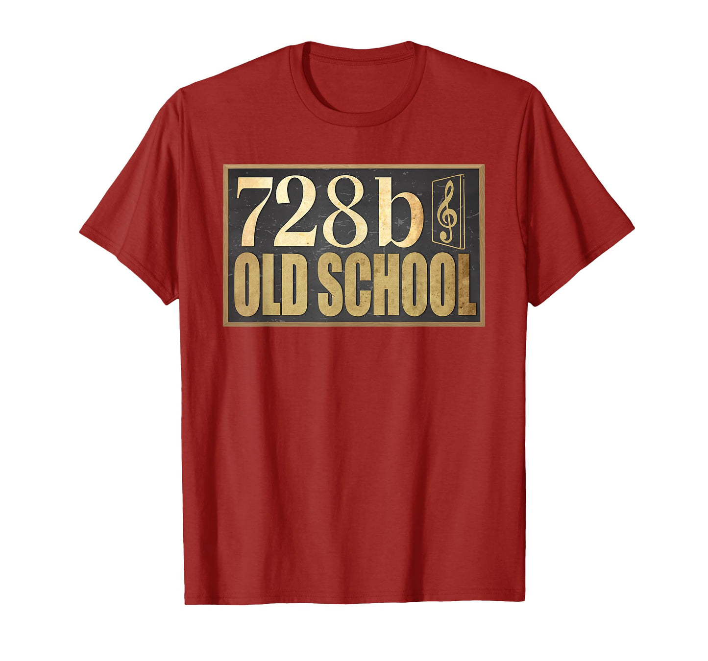 728b Old School Music Song Church Christ T-Shirt