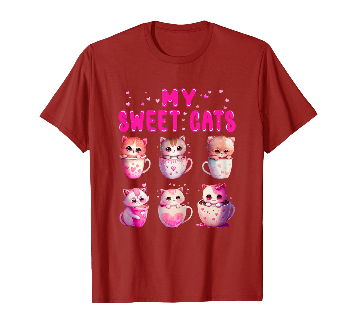 sweet cats Cute Baby Cat Meow Squad Life Is Better With Cats T-Shirt
