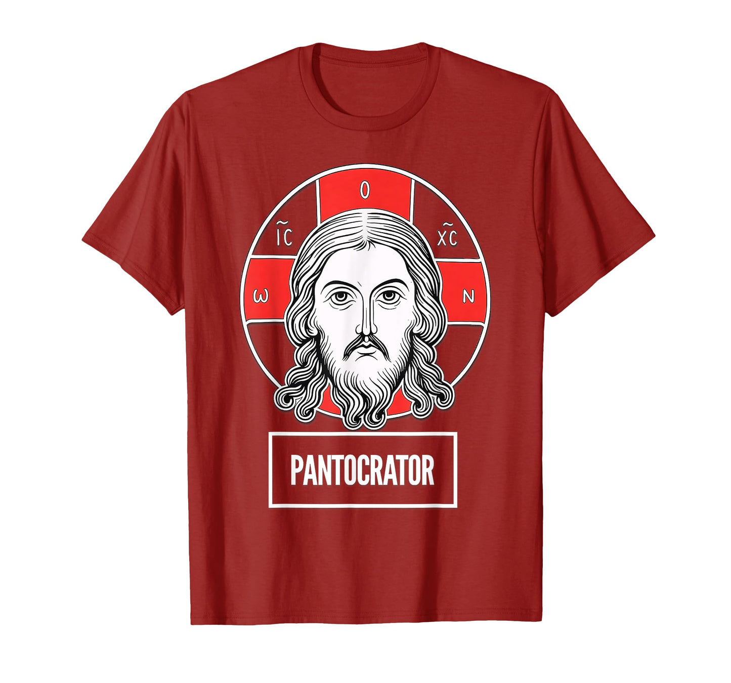 Orthodox Christian Eastern Orthodox Christ Pantocrator Icon T-Shirt