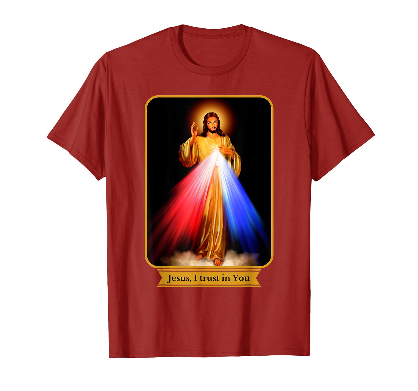 Divine Mercy Jesus I Trust In You Catholic T-Shirt
