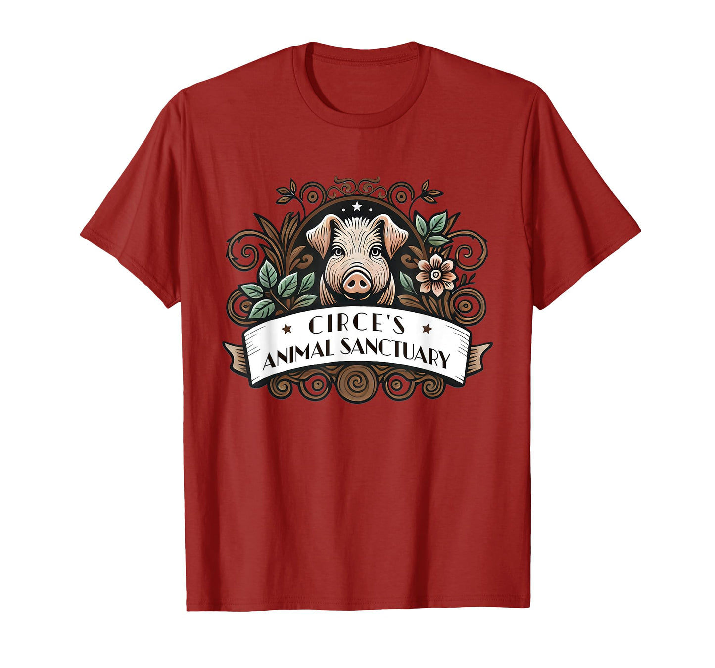 Circe Ancient Greek Goddess Animal Sanctuary T-Shirt