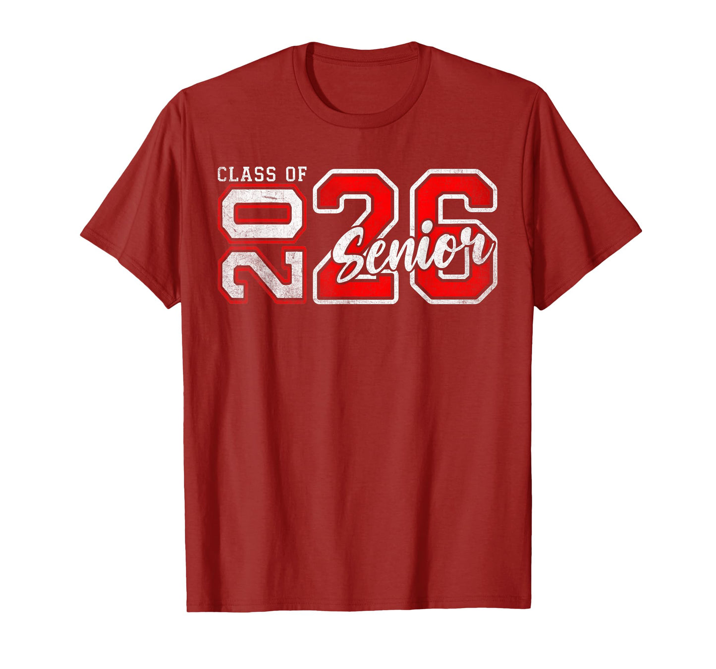 Senior Class of 2026 Graduation Back To School Senior 26 T-Shirt