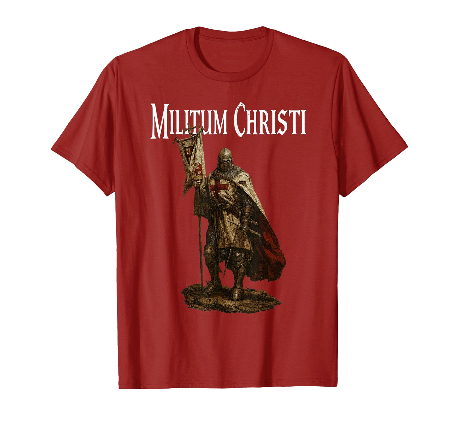 Militum Christi | Templar Knight | Catholic Warrior T-Shirt