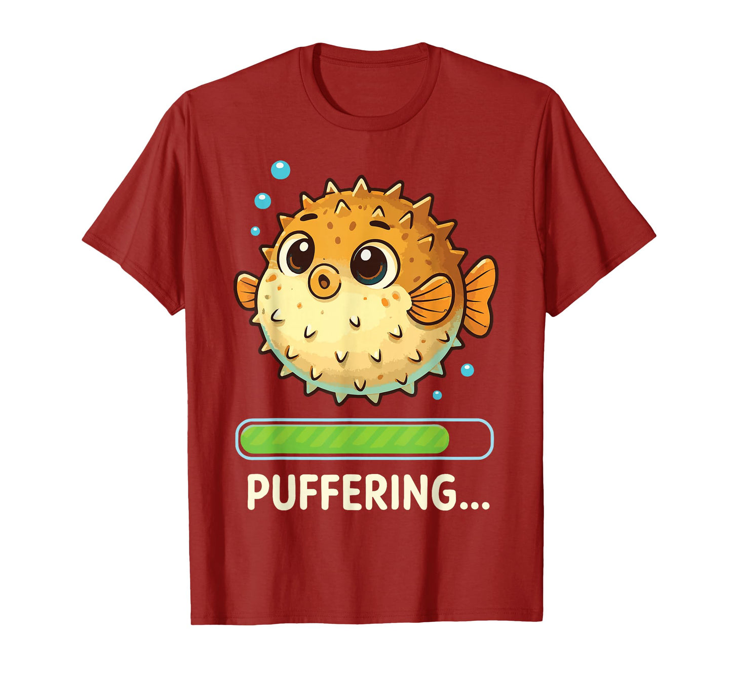 Puffering Puffer Fish T-Shirt