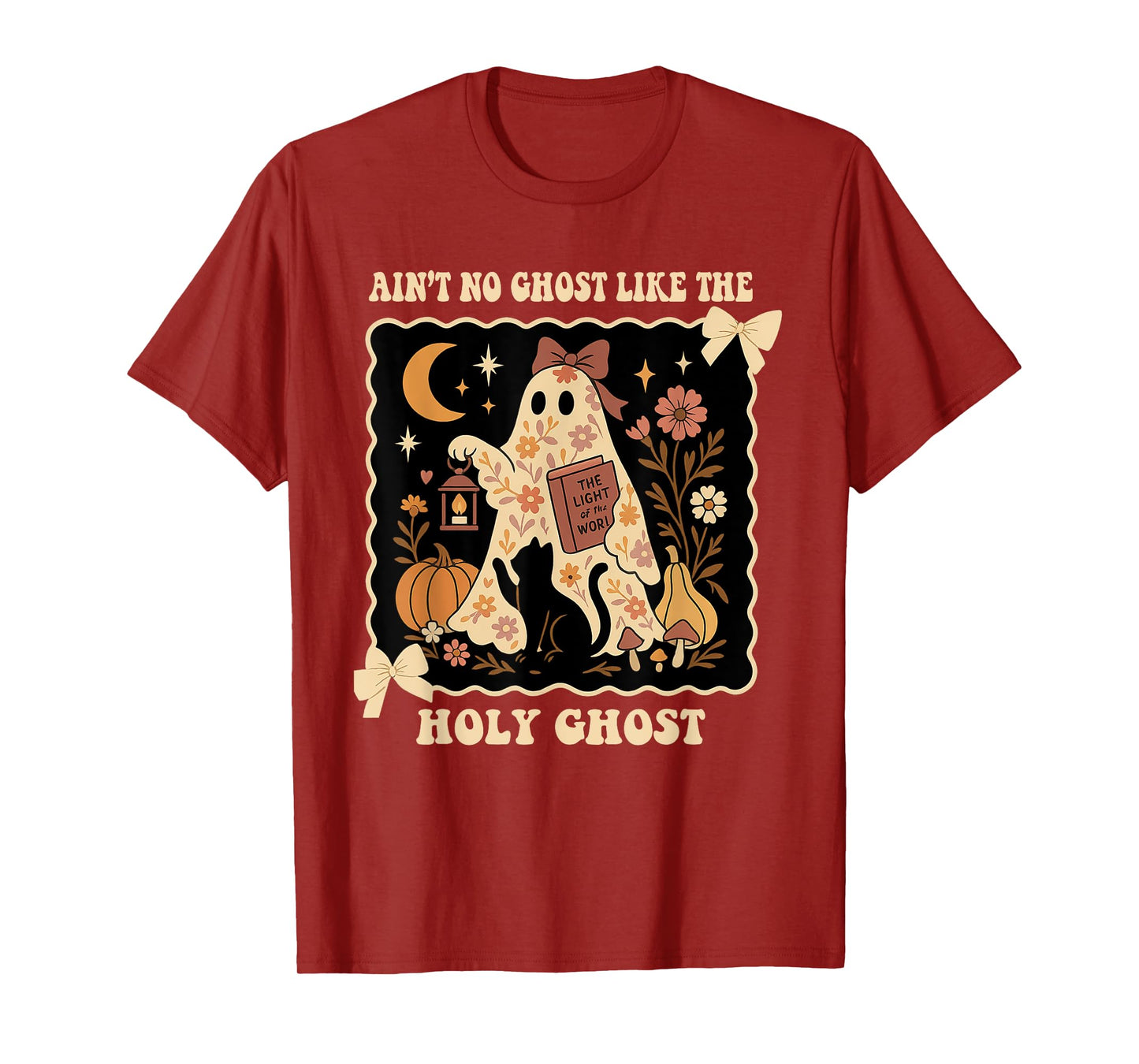 The Only Ghost I Know is The Holy Ghost Halloween Christian T-Shirt