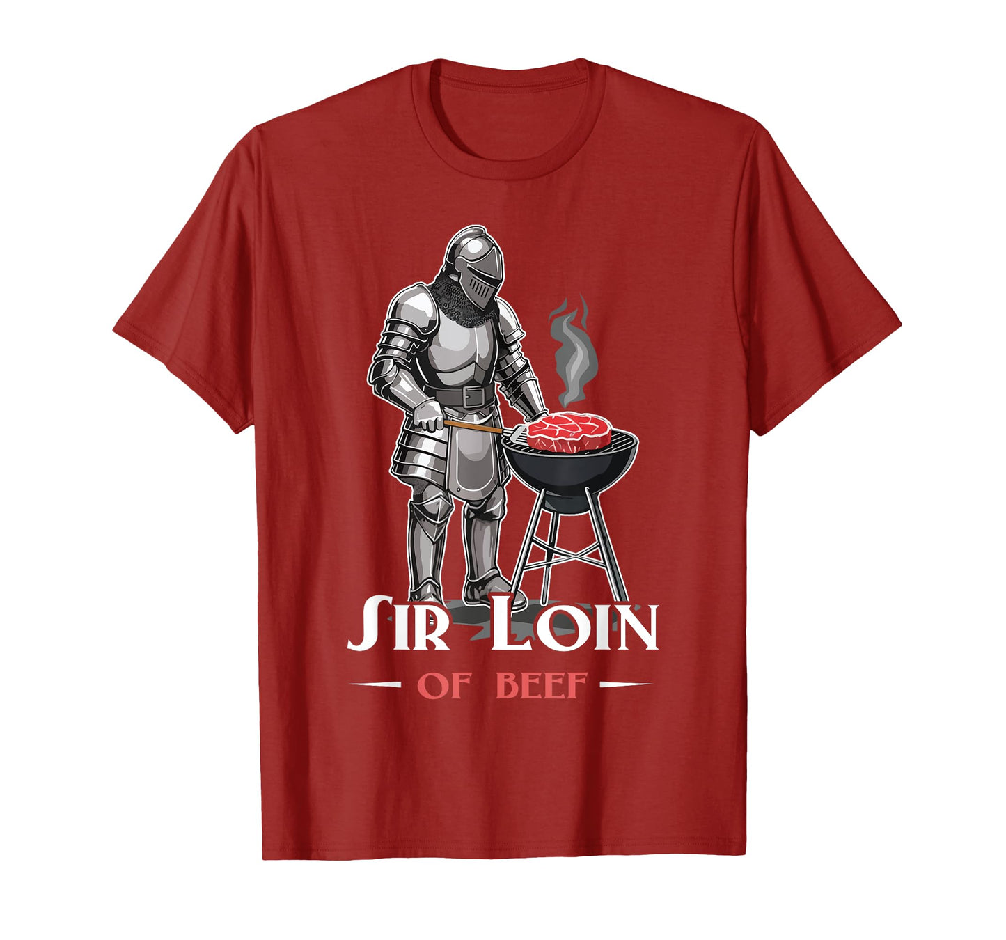 Sir Loin Of Beef Funny Medieval Knights Ren Faire Jousting T-Shirt
