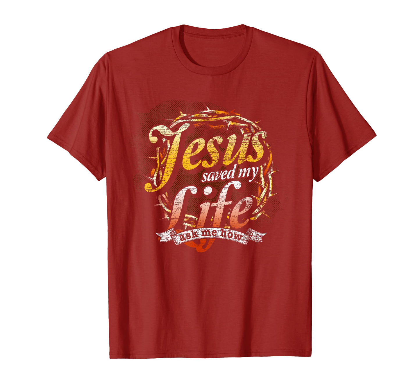 Christ Devotee Jesus Saved My Life Jesus T-Shirt