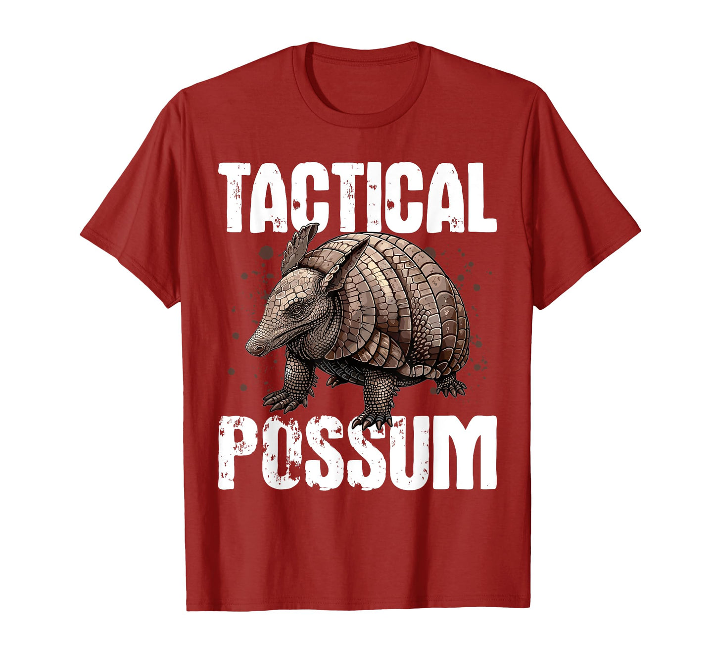 Funny Armadillo Animal Tactical Possum T-Shirt