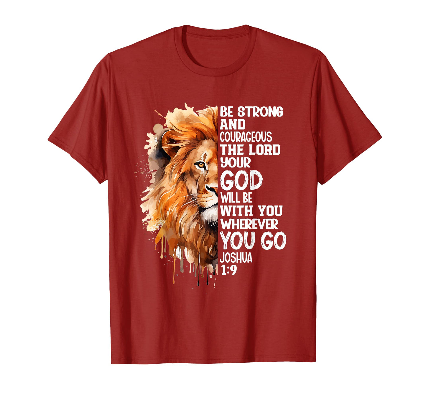 Christian Bible Verse Lion Of Judah Jesus God T-Shirt