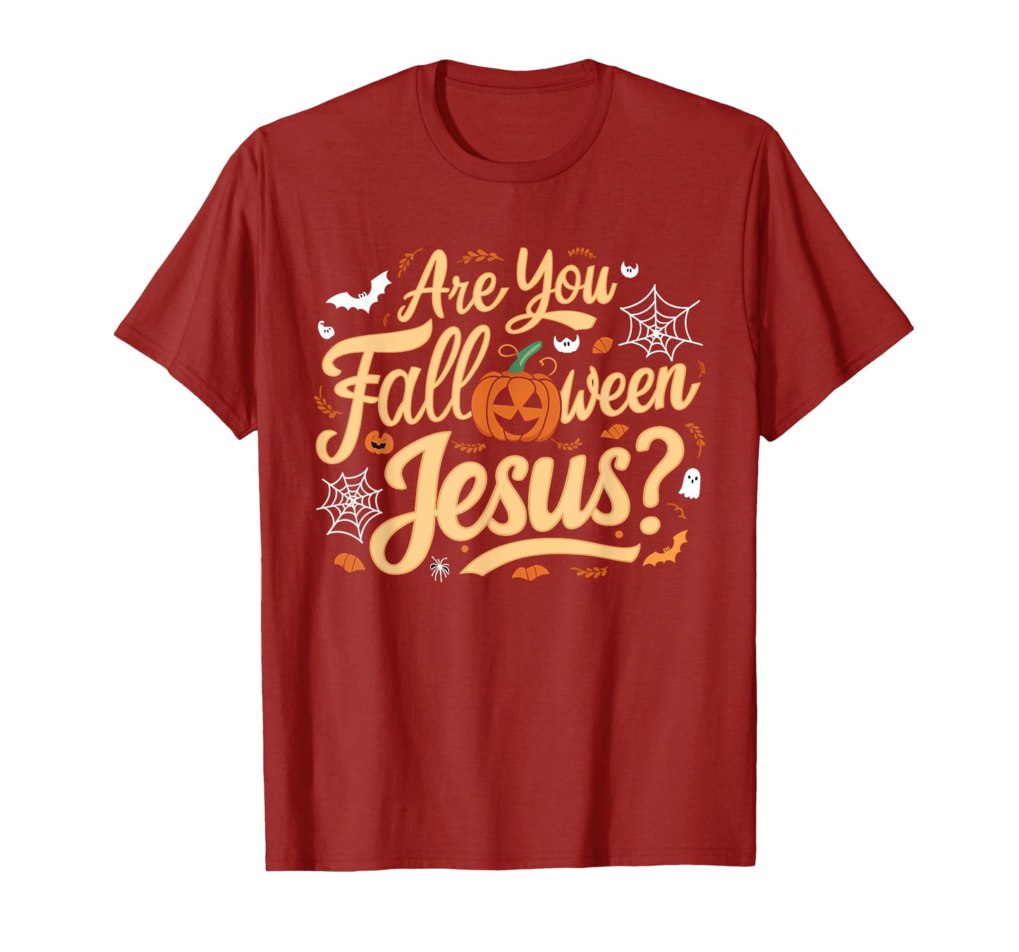 Are You Falloween Jesus Godly Halloween Matthew Bible Verse T-Shirt