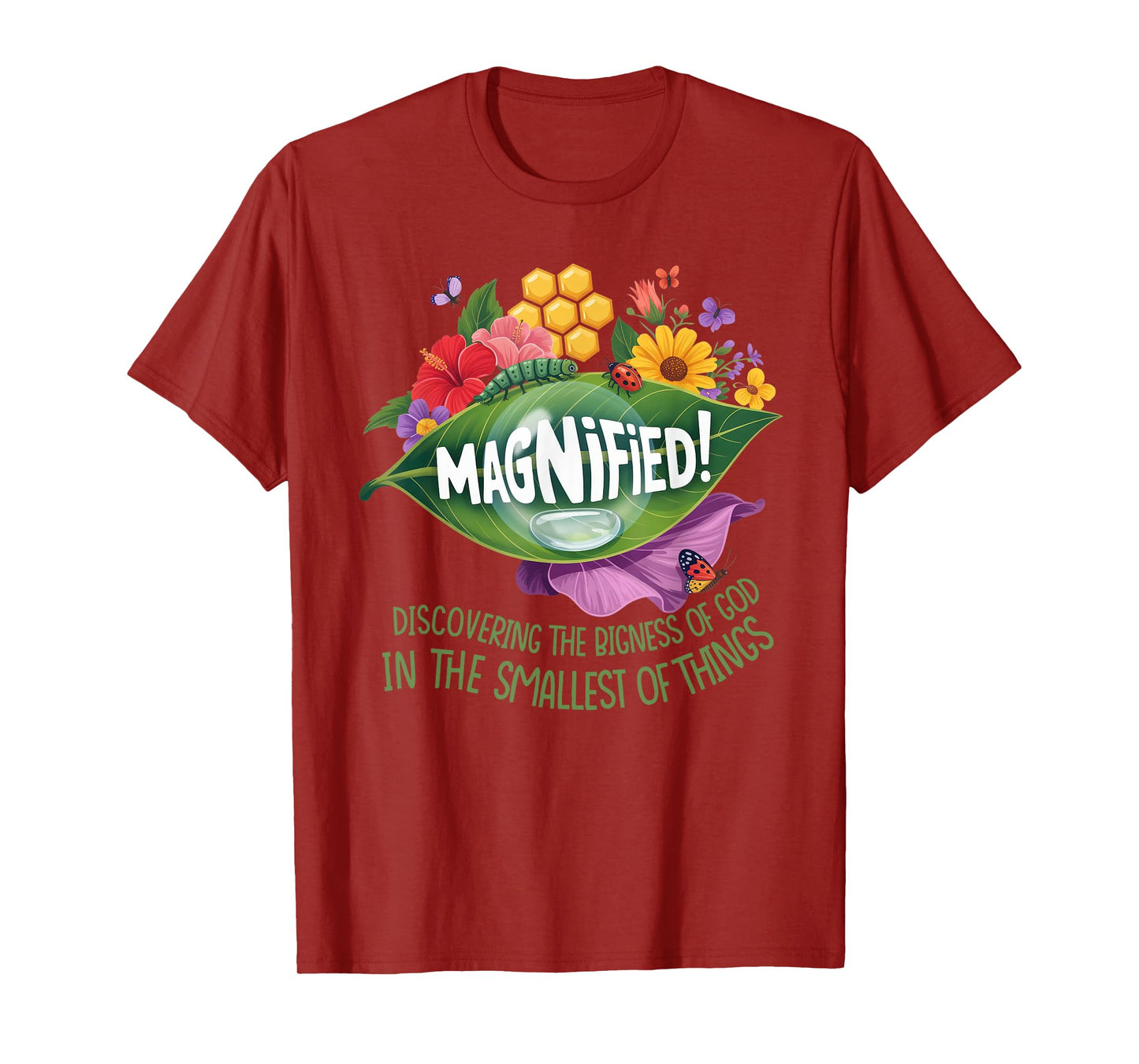 Magnified Smallest Insects Adventure VBS 2025 T-Shirt