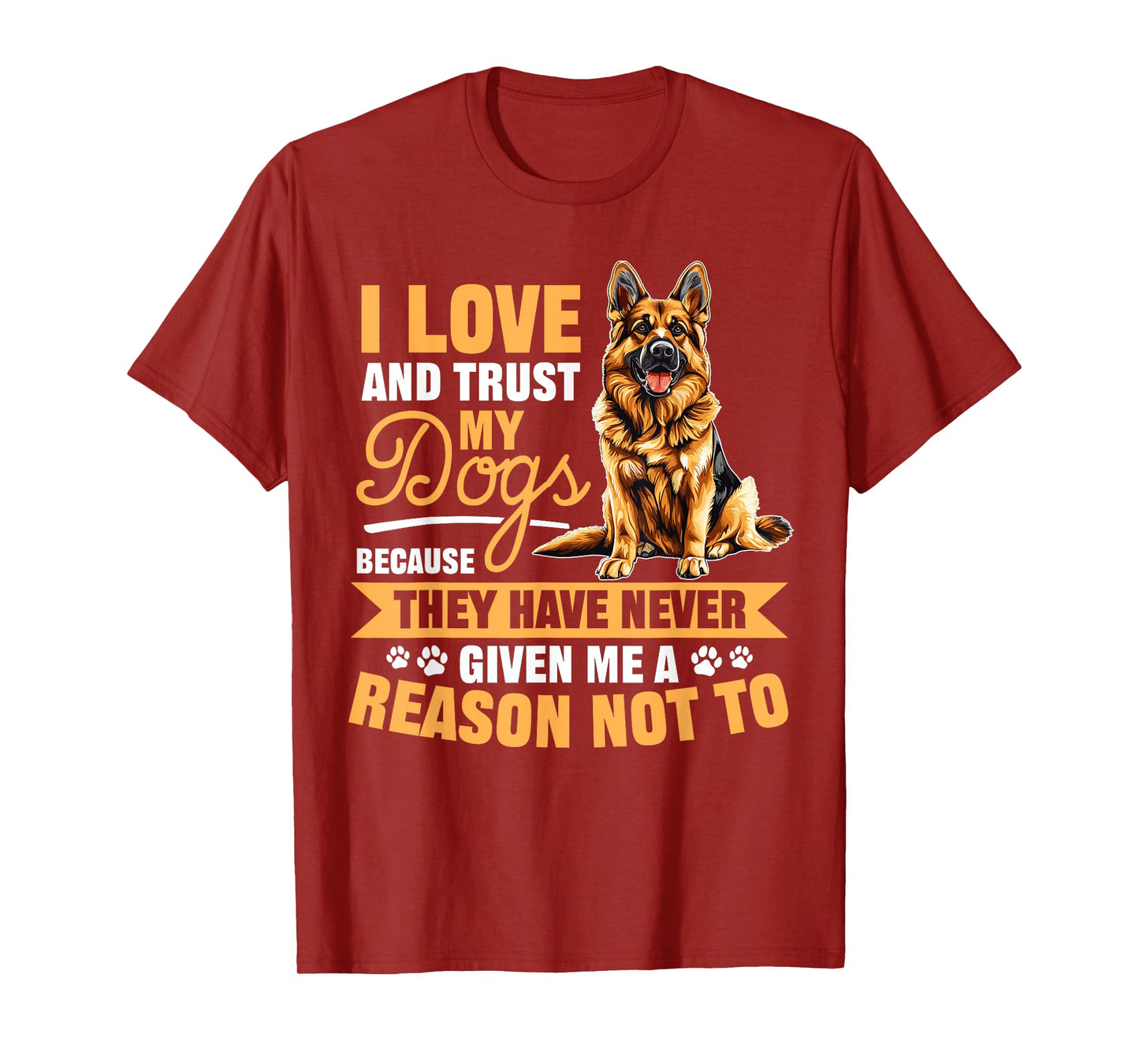 German Shepherd Lover Dog Owner T-Shirt