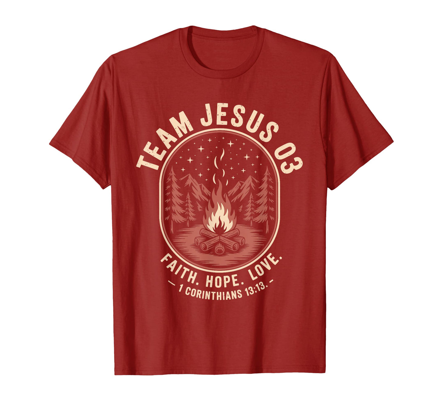Christian - Team Jesus 03 Faith Hope Love T-Shirt
