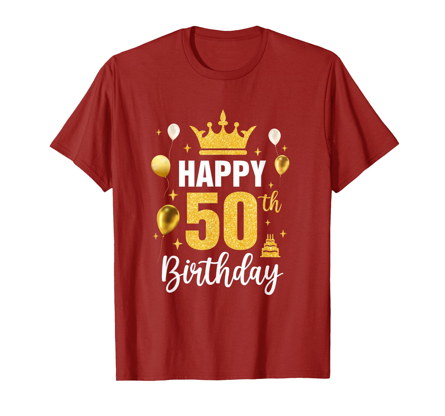 Happy 50Th Birthday Idea For 50 Years Old Man And Woman T-Shirt
