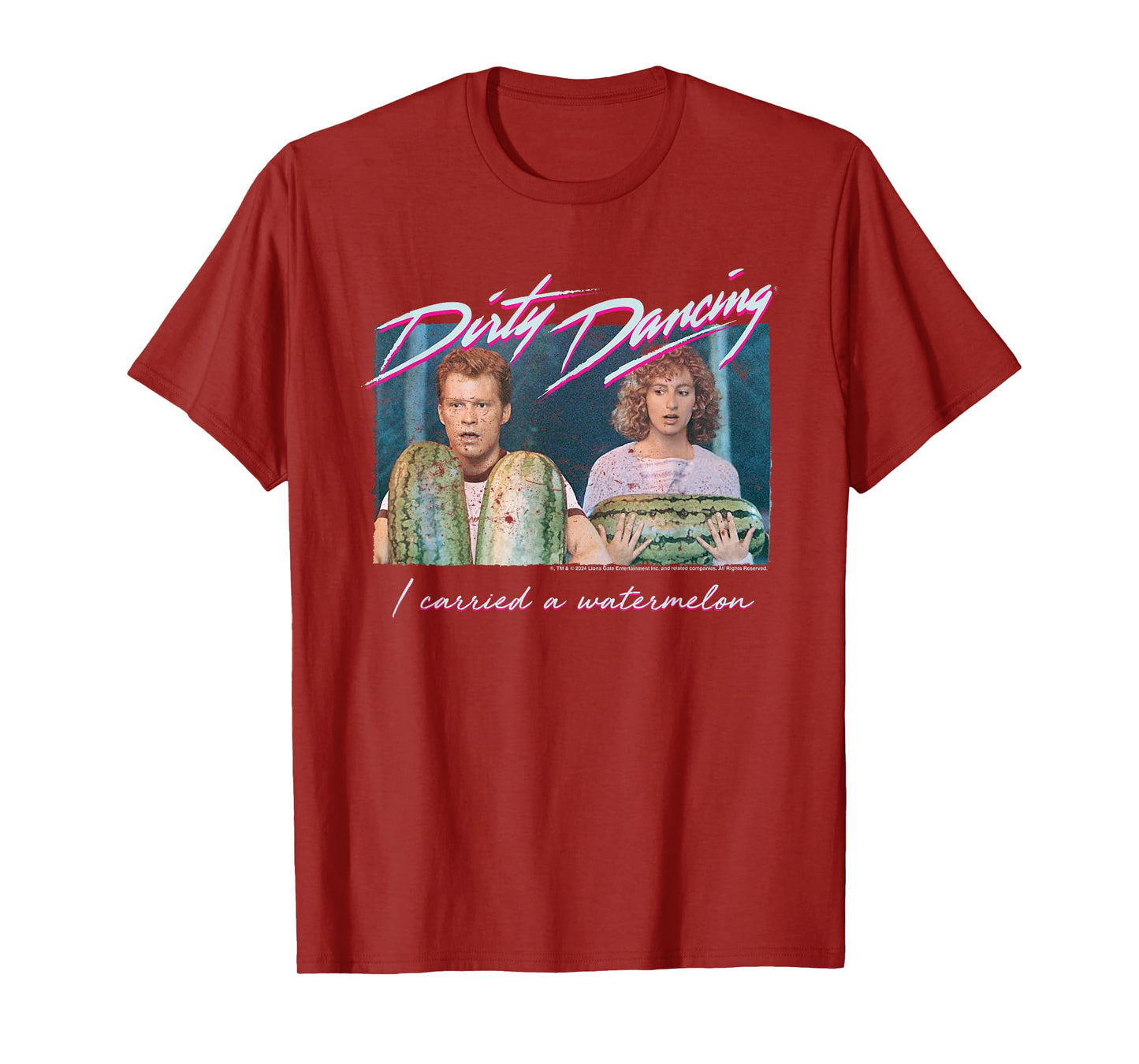 Dirty Dancing Frances I Carried A Watermelon Quote T-Shirt