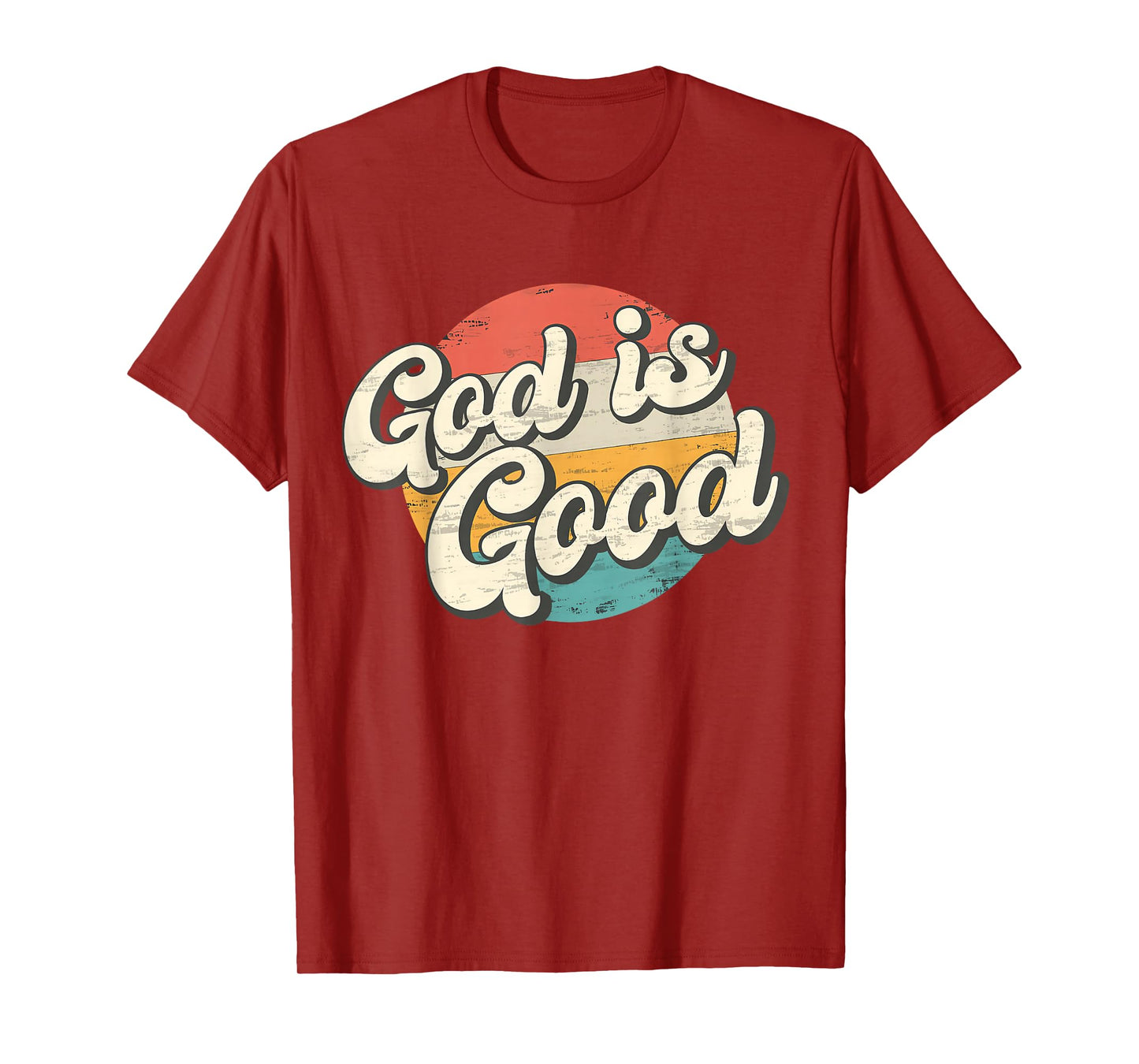God Is Good Retro Vintage T-Shirt