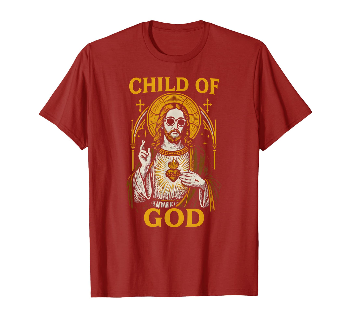 Christian Parody Child of God Cool Womens Faith Apparel T-Shirt