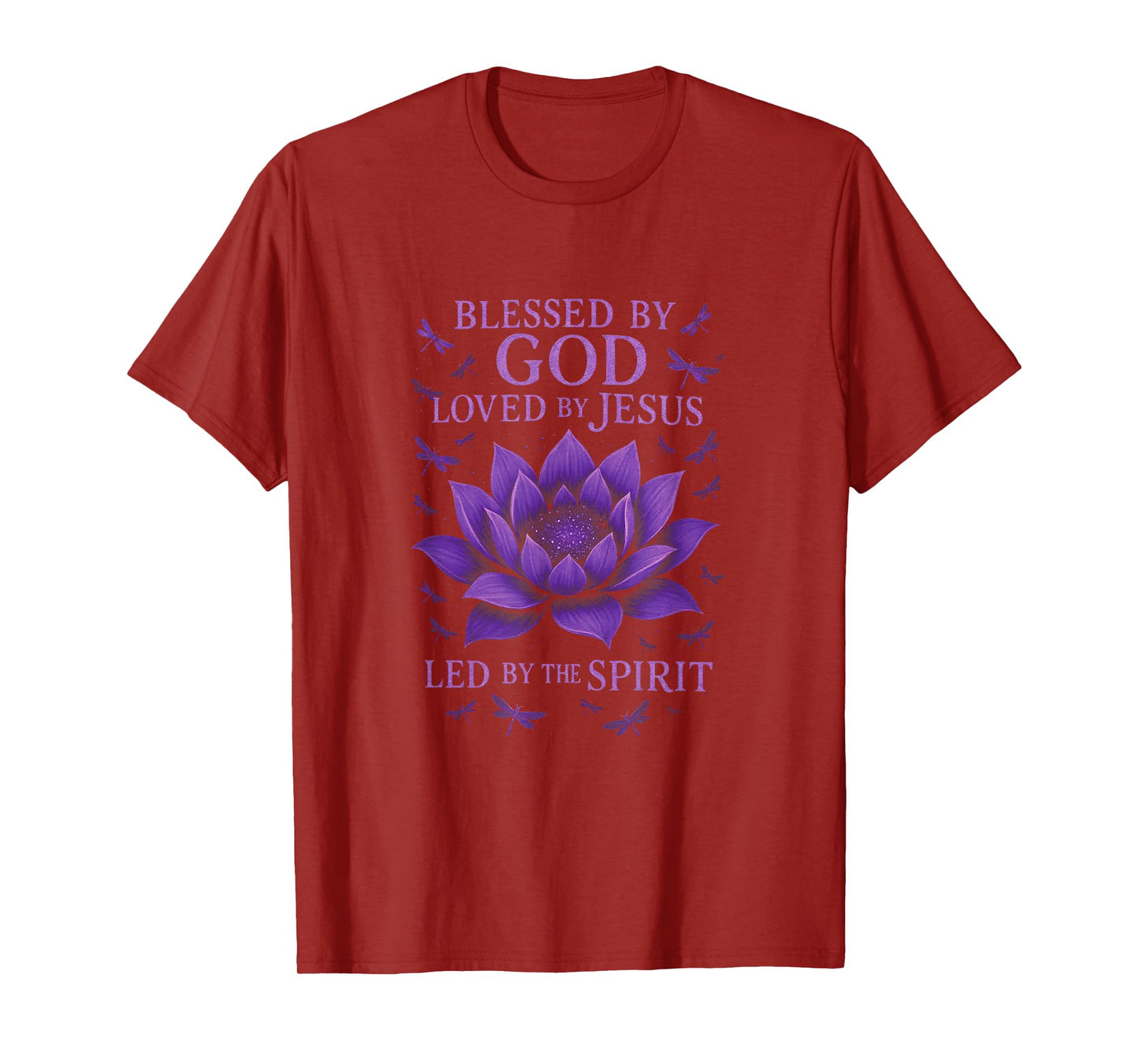 Blessed by God - Sunflower Butterflies Holy T-Shirt