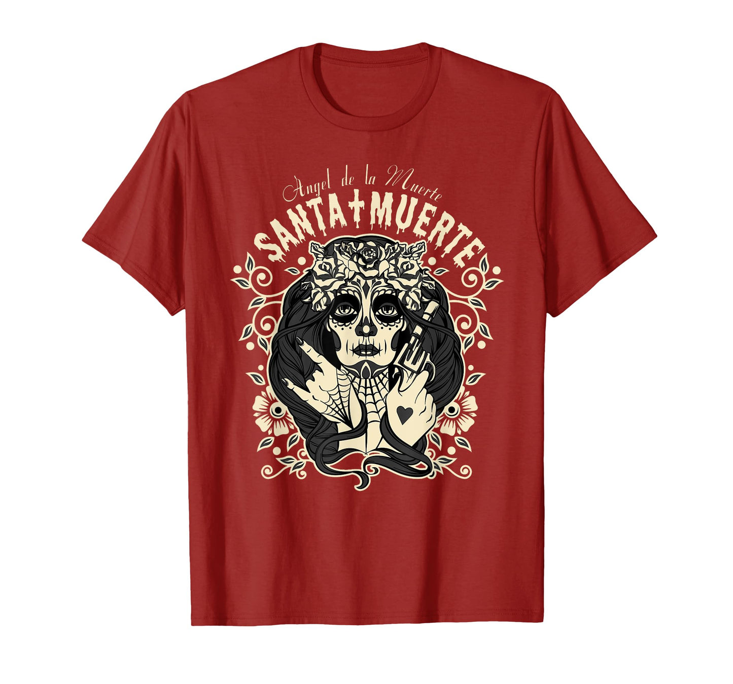 Angel Of Death, Ángel de la Muerte, Santa Muerte T-Shirt