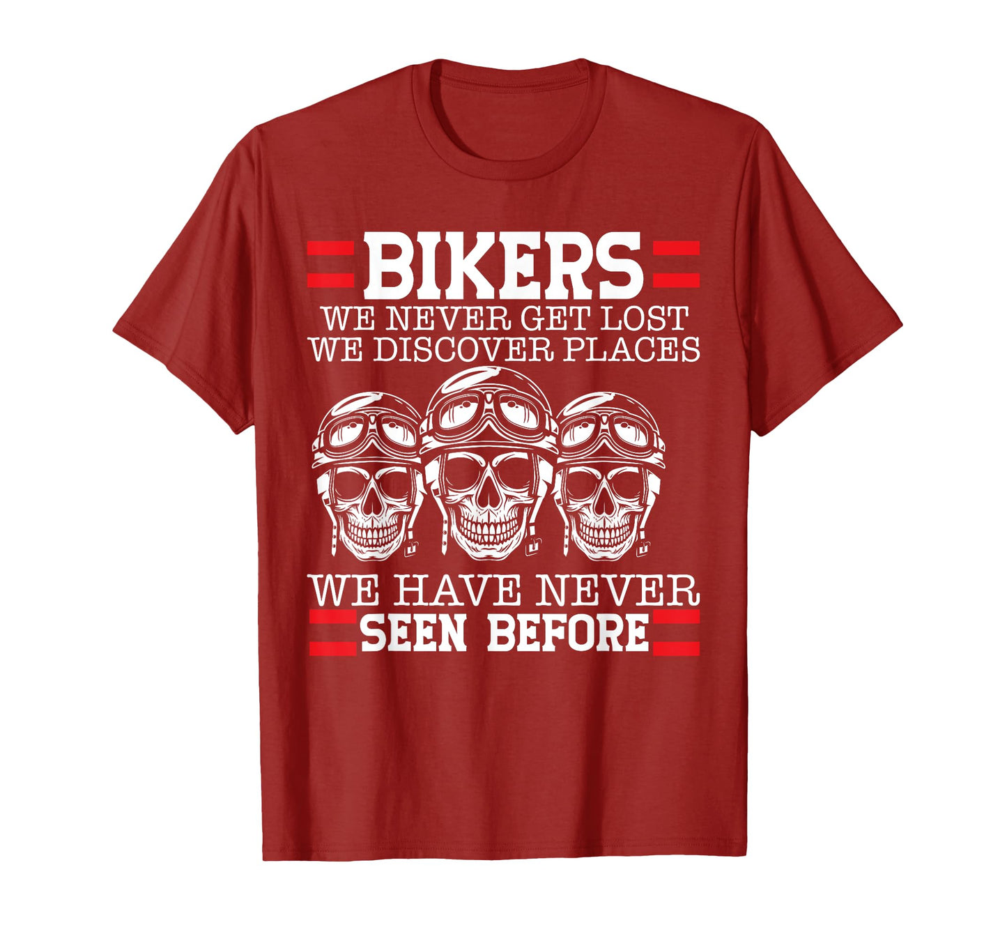 Epic Biker Skull Funny Quote RIP Motorcycle Rider Funeral T-Shirt