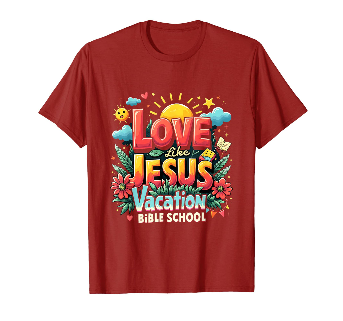 Love Like Jesus Vacation Bible School VBS 2025 Christian T-Shirt