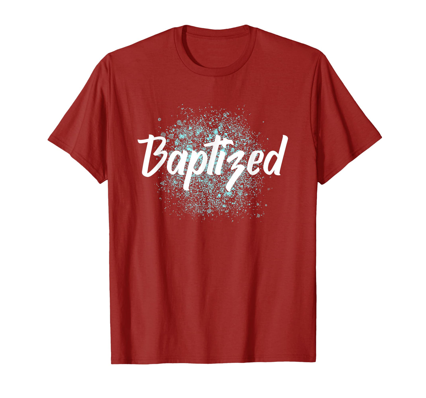 Christian Baptism BAPTIZED minimalist T-Shirt