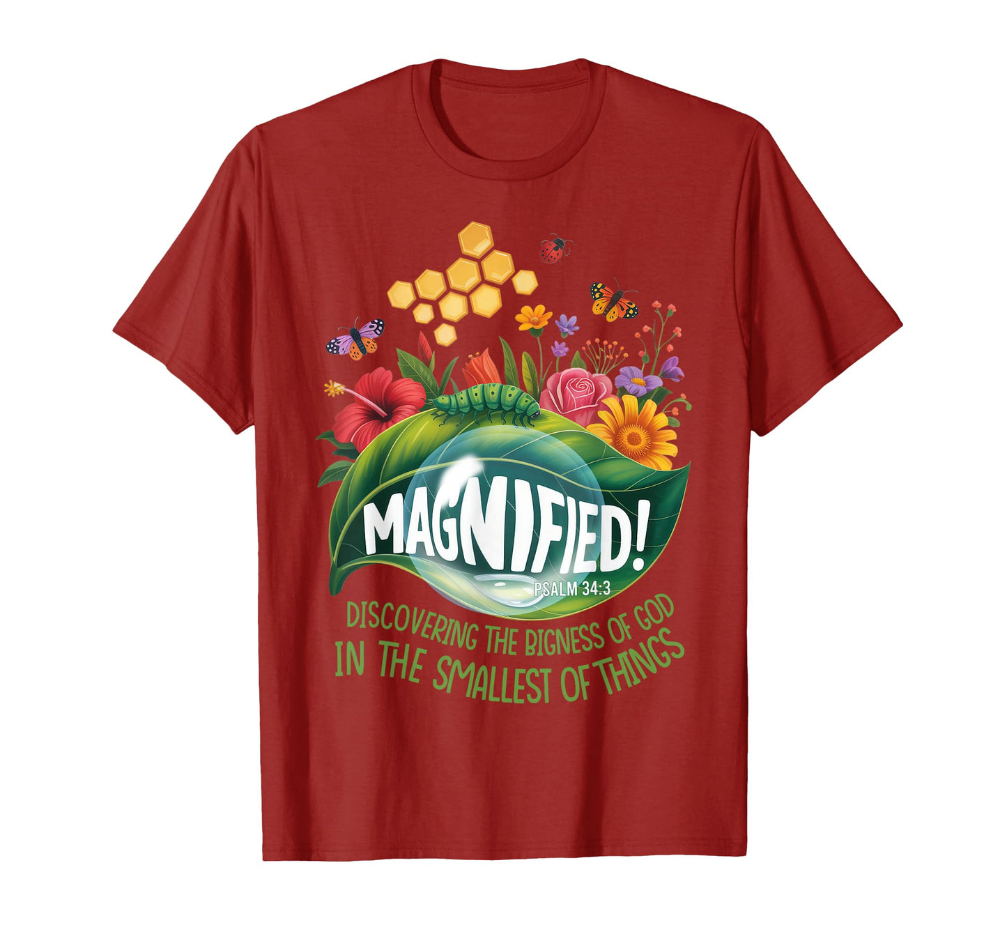 Magnified Smallest Insects Adventure VBS 2025 T-Shirt