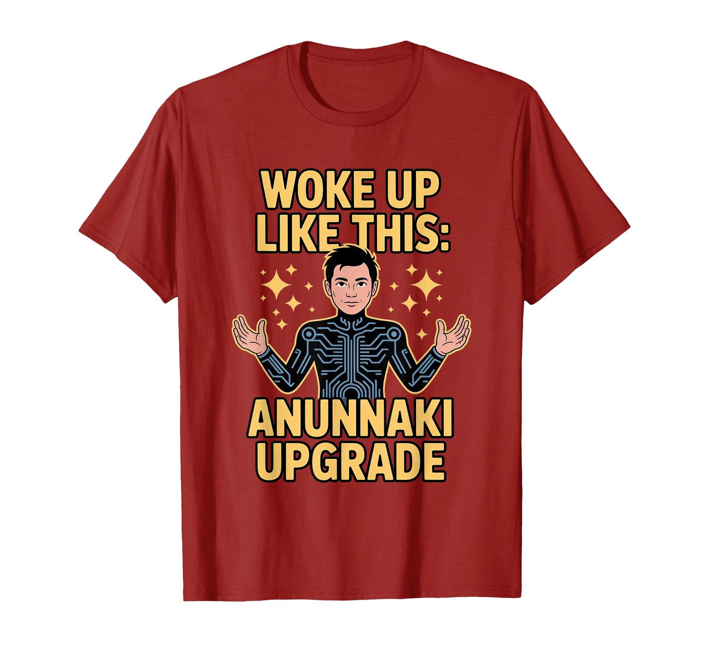 Anunnaki Upgrade Mode Enki Sumerian Myth Starseed Path T-Shirt
