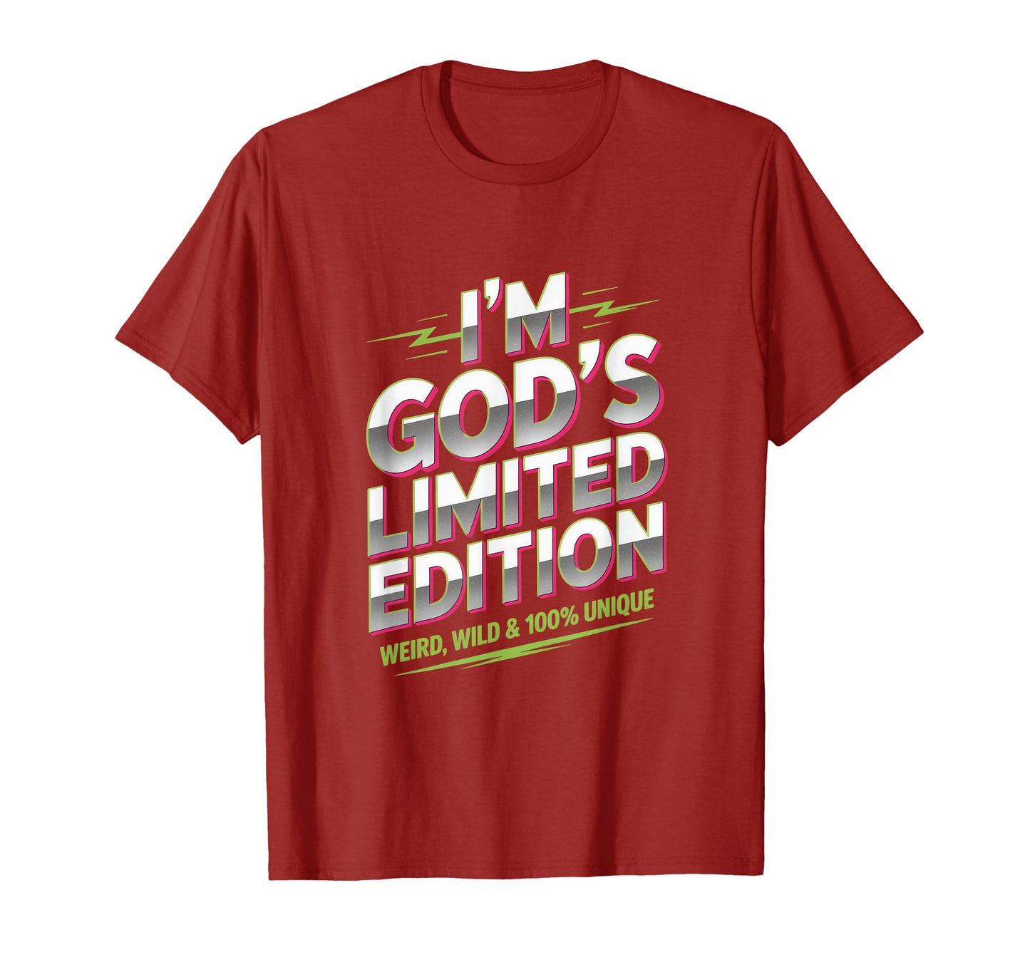 I'm God's Limited Edition Weird Wild 100% Unique T-Shirt