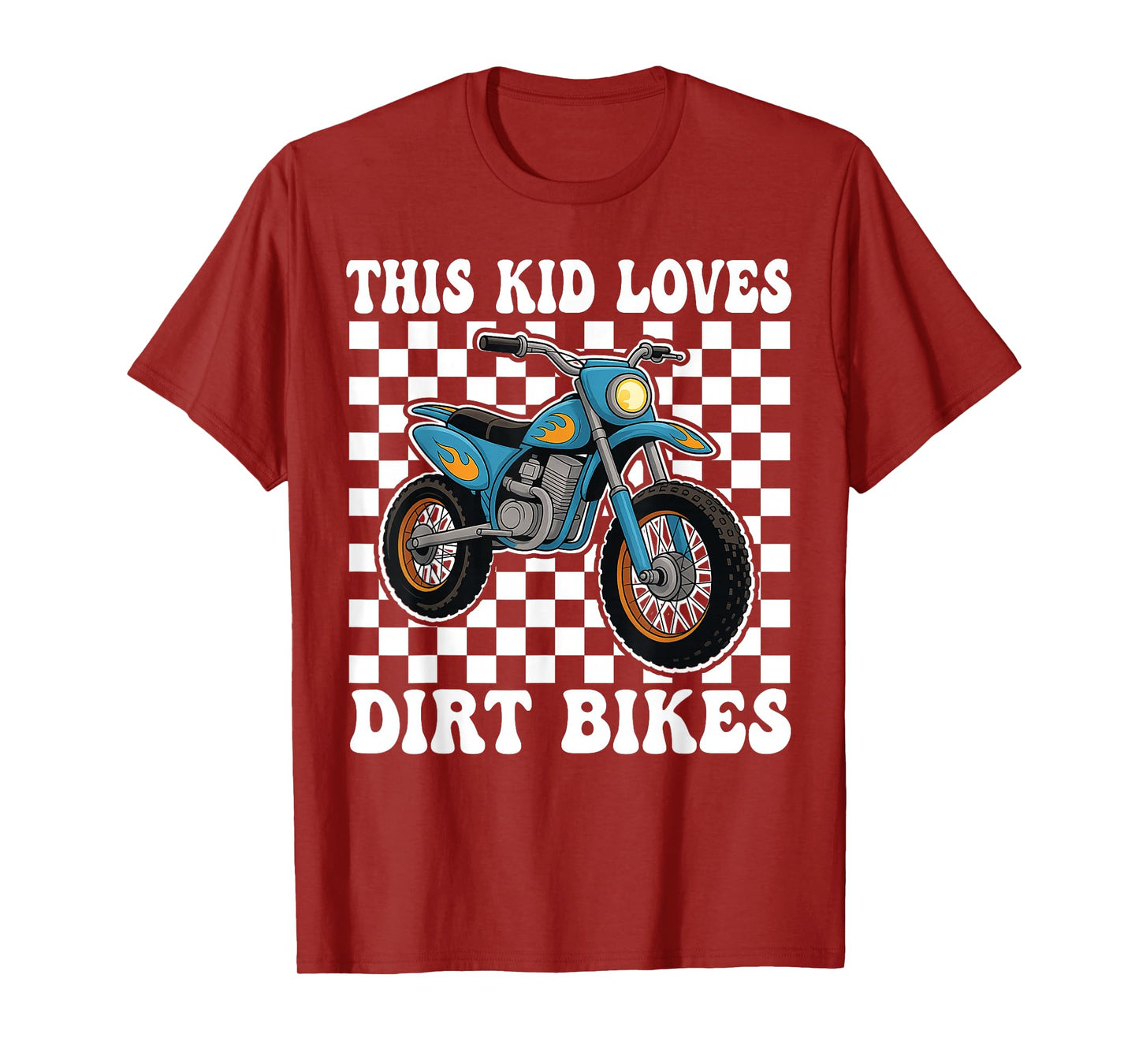 This Kid Loves Dirt Bikes Motocross Kids Dirt Bike T-Shirt