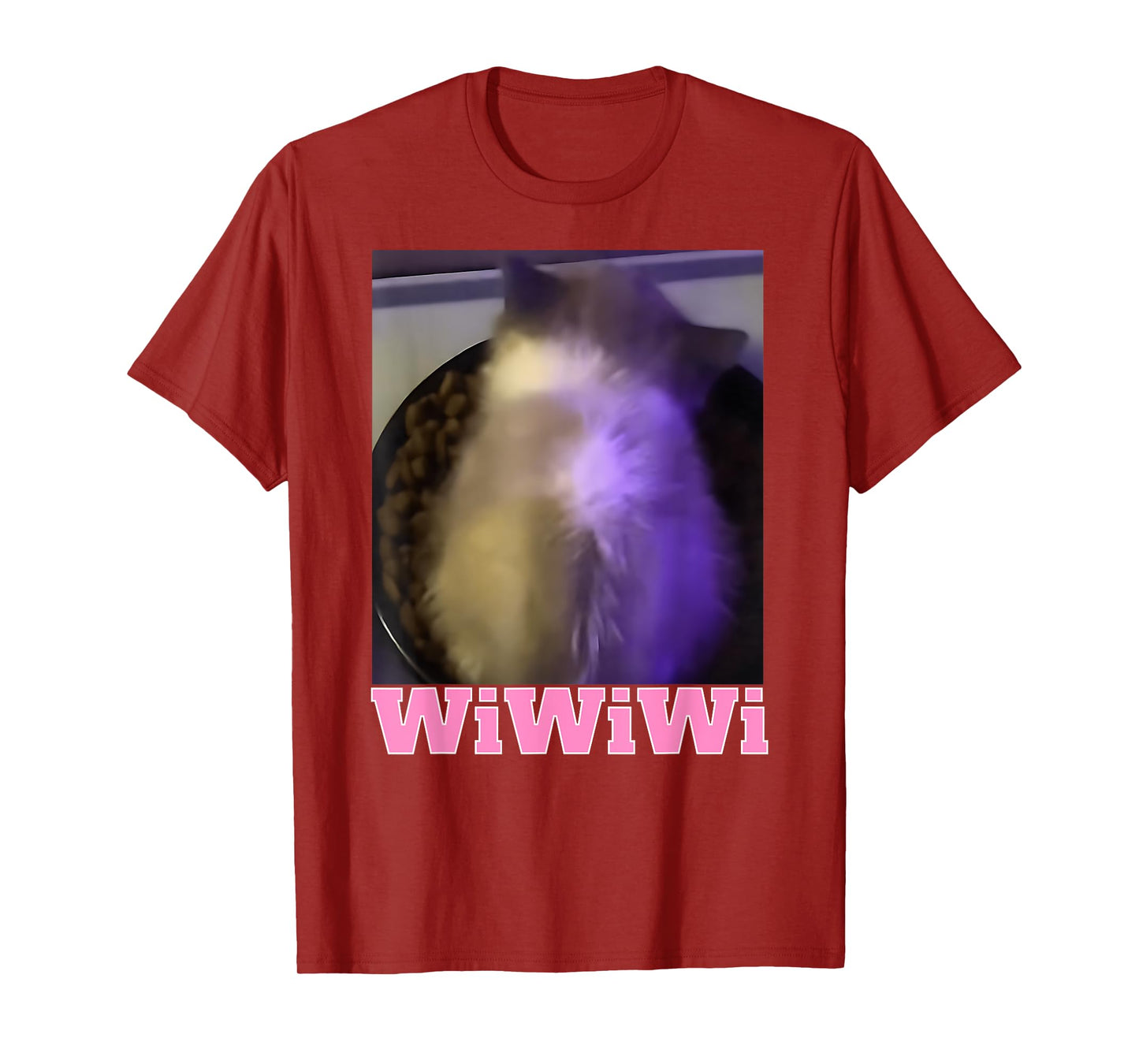 Funny wiwiwi cat meme viral gen z trend brainrot T-Shirt